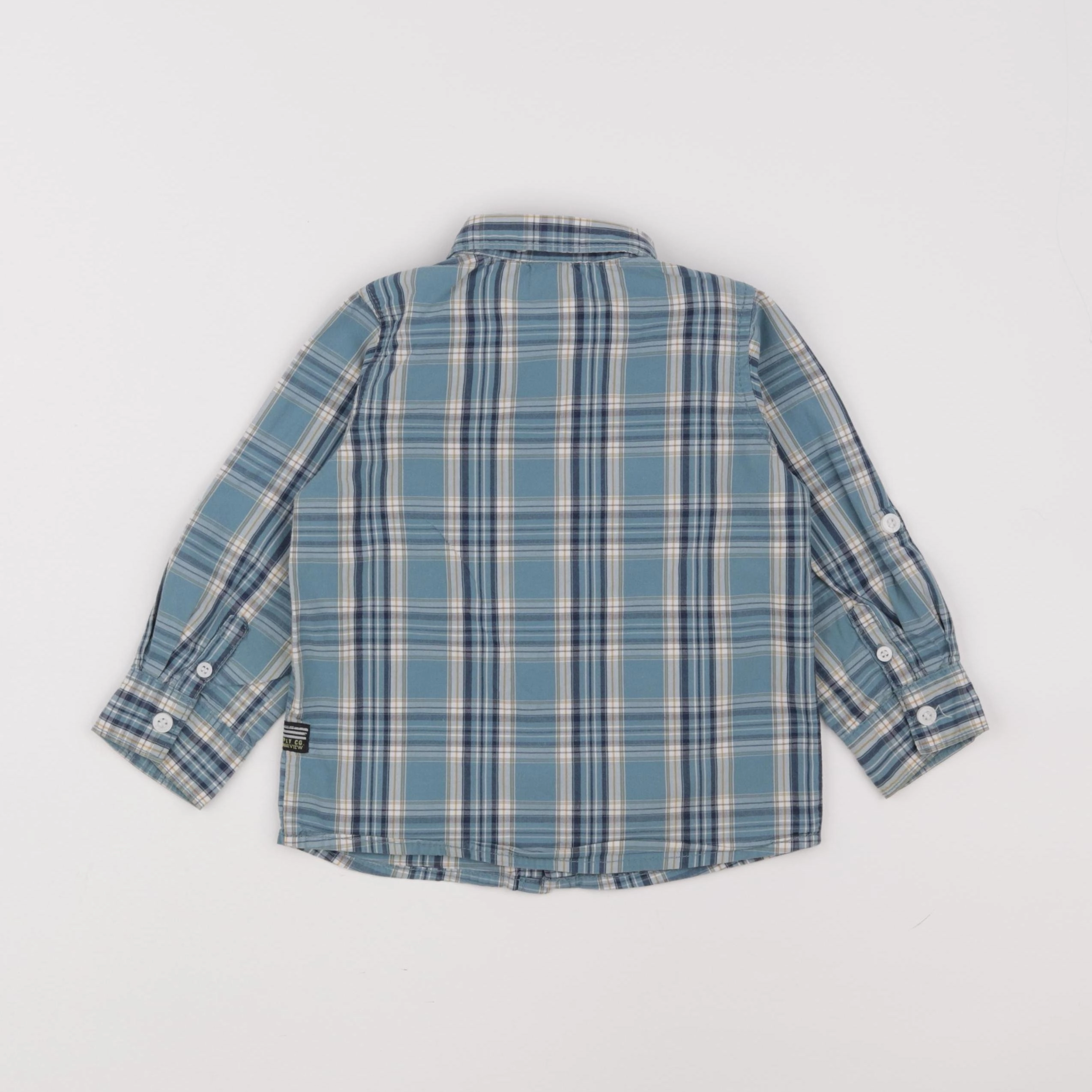 Tape à l'oeil - chemise bleu - 2 ans