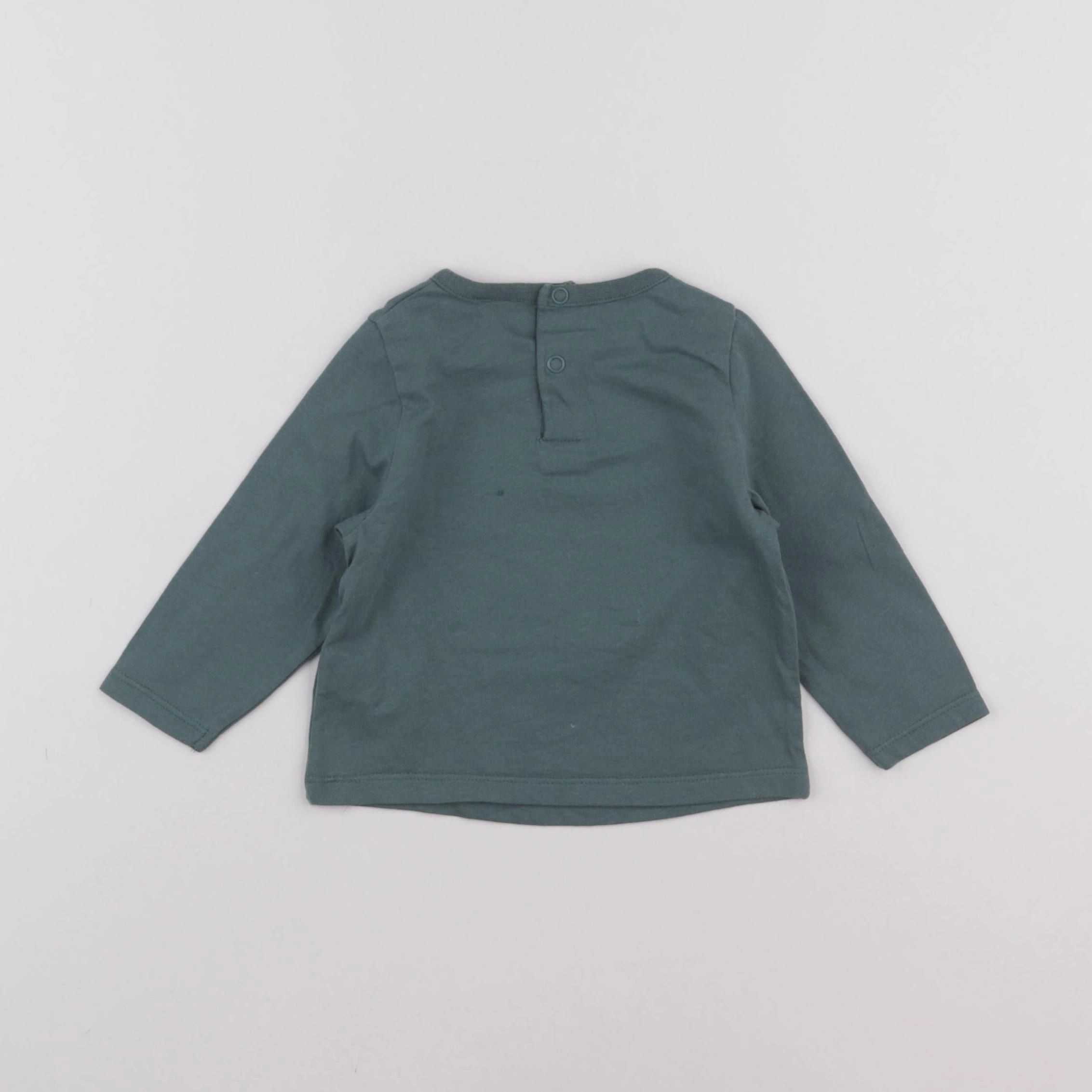Tape à l'oeil - tee-shirt vert - 6 mois