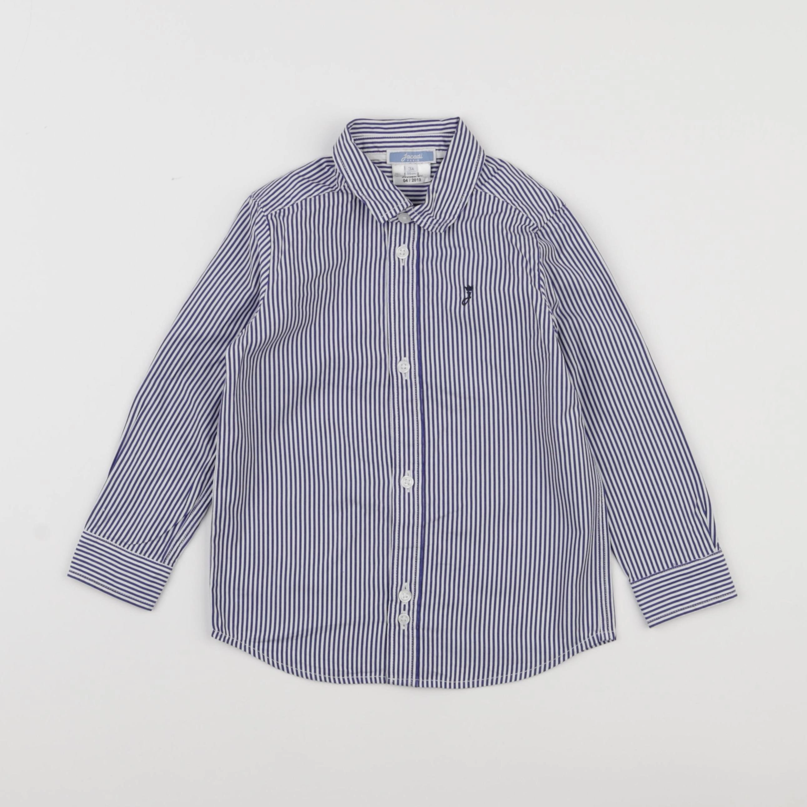 Jacadi - chemise bleu - 3 ans