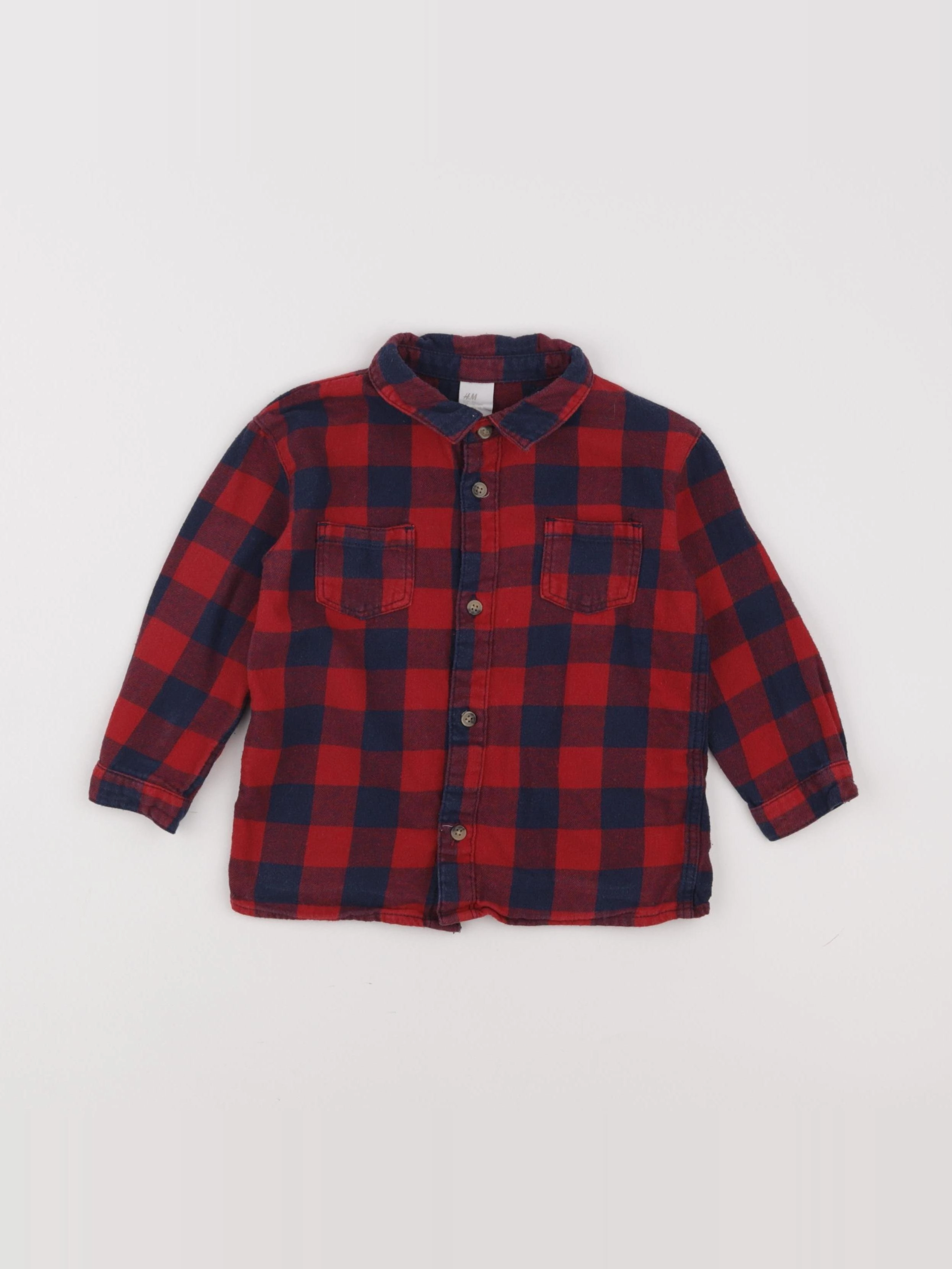 H&M - chemise multicolore - 12/18 mois