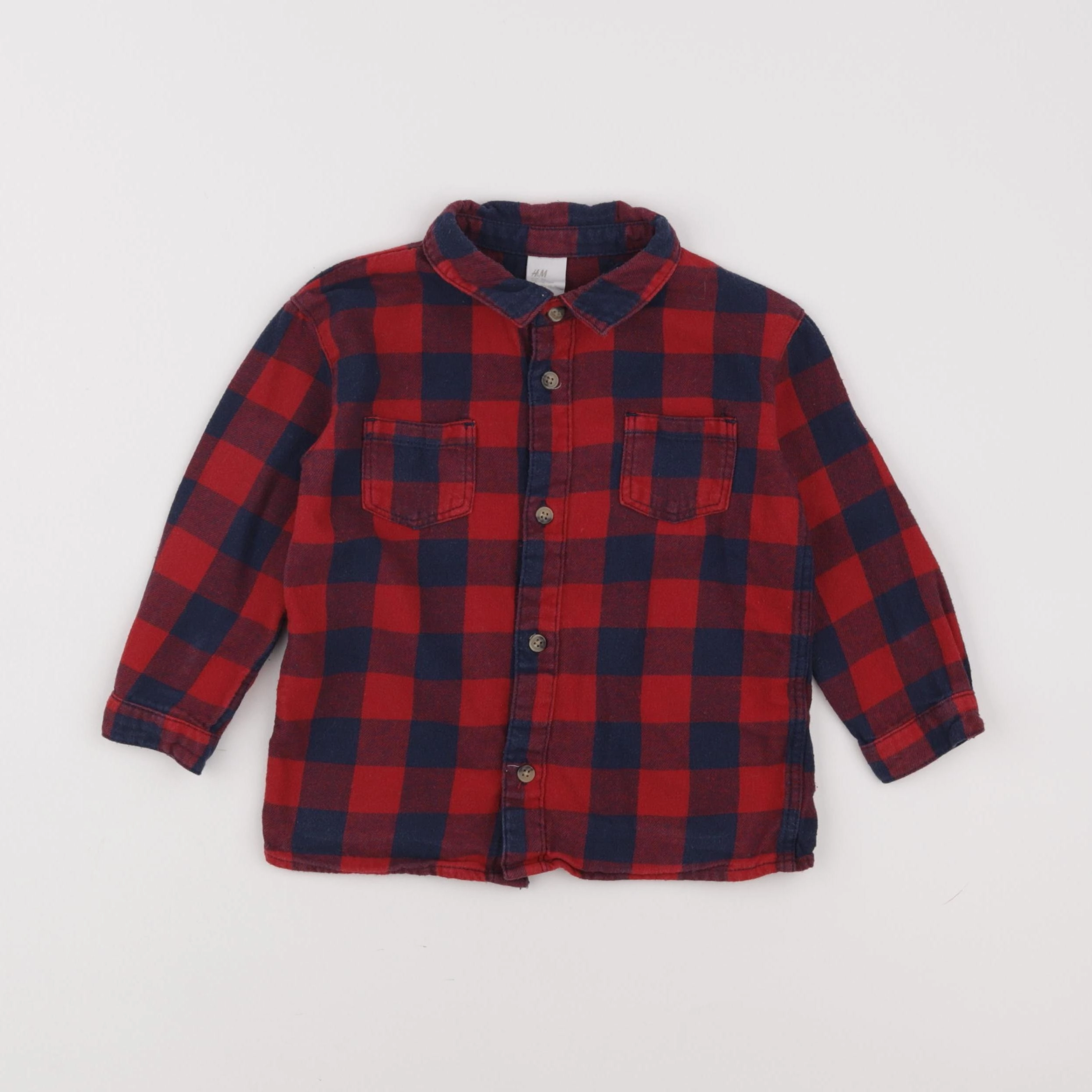 H&M - chemise multicolore - 12/18 mois