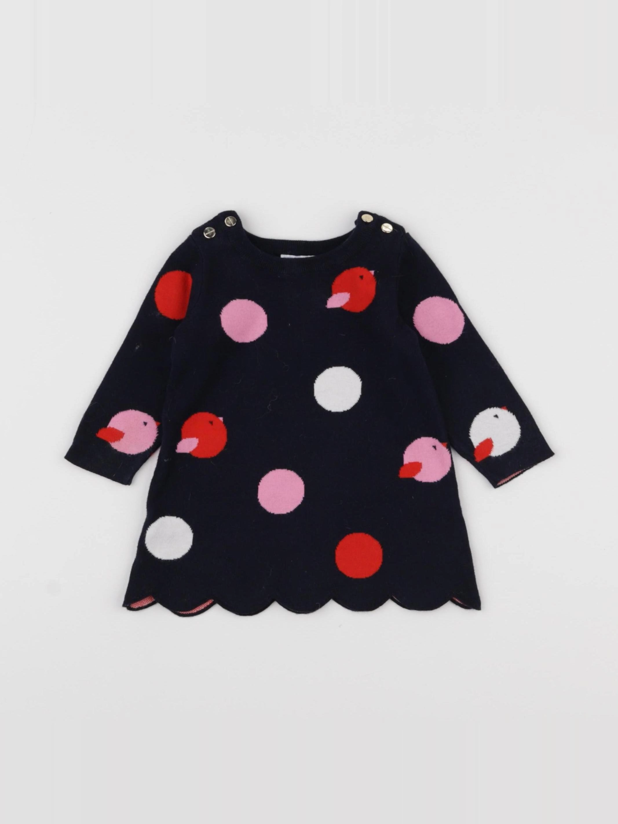 Jacadi - robe bleu - 6 mois