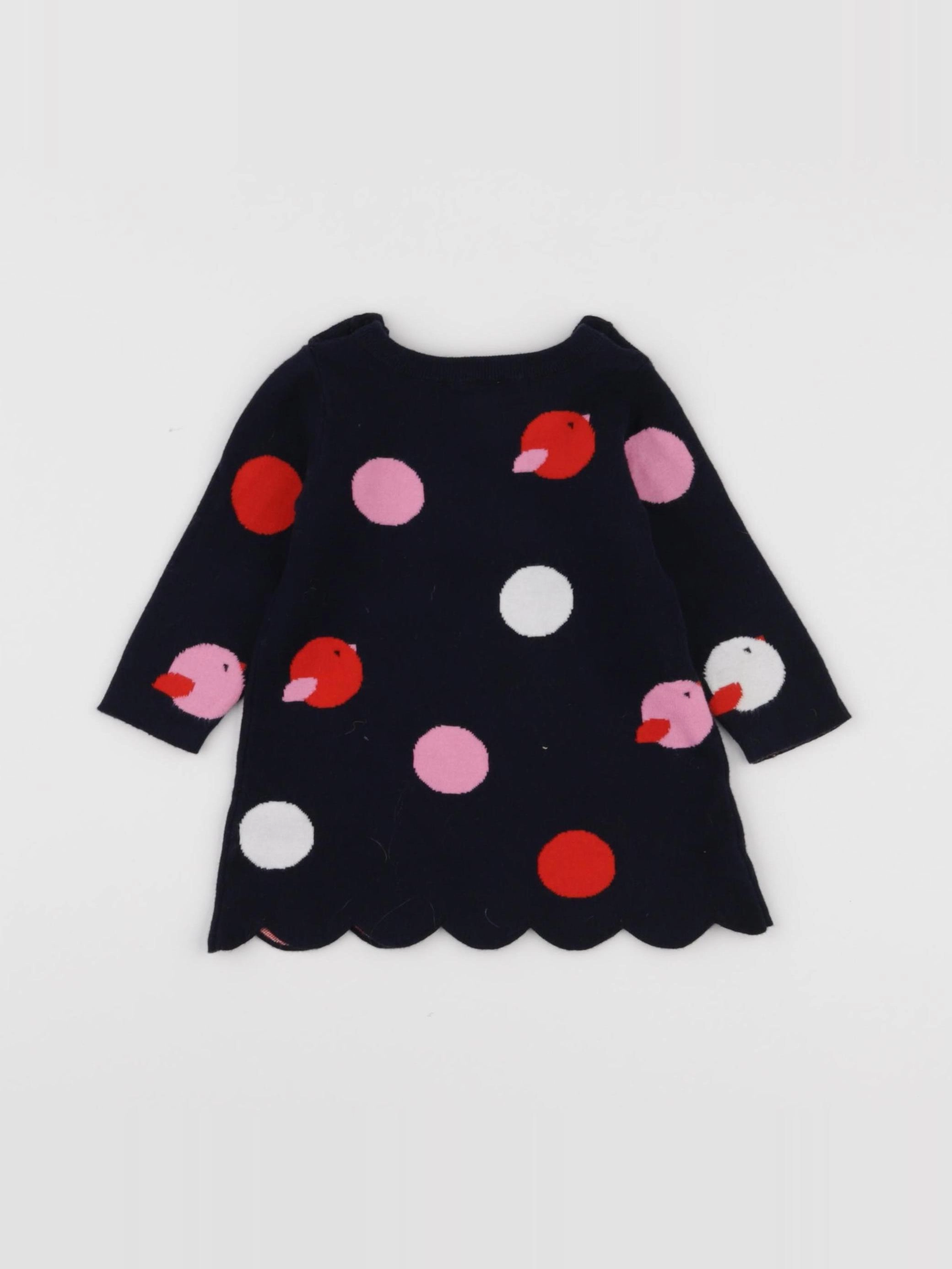 Jacadi - robe bleu - 6 mois