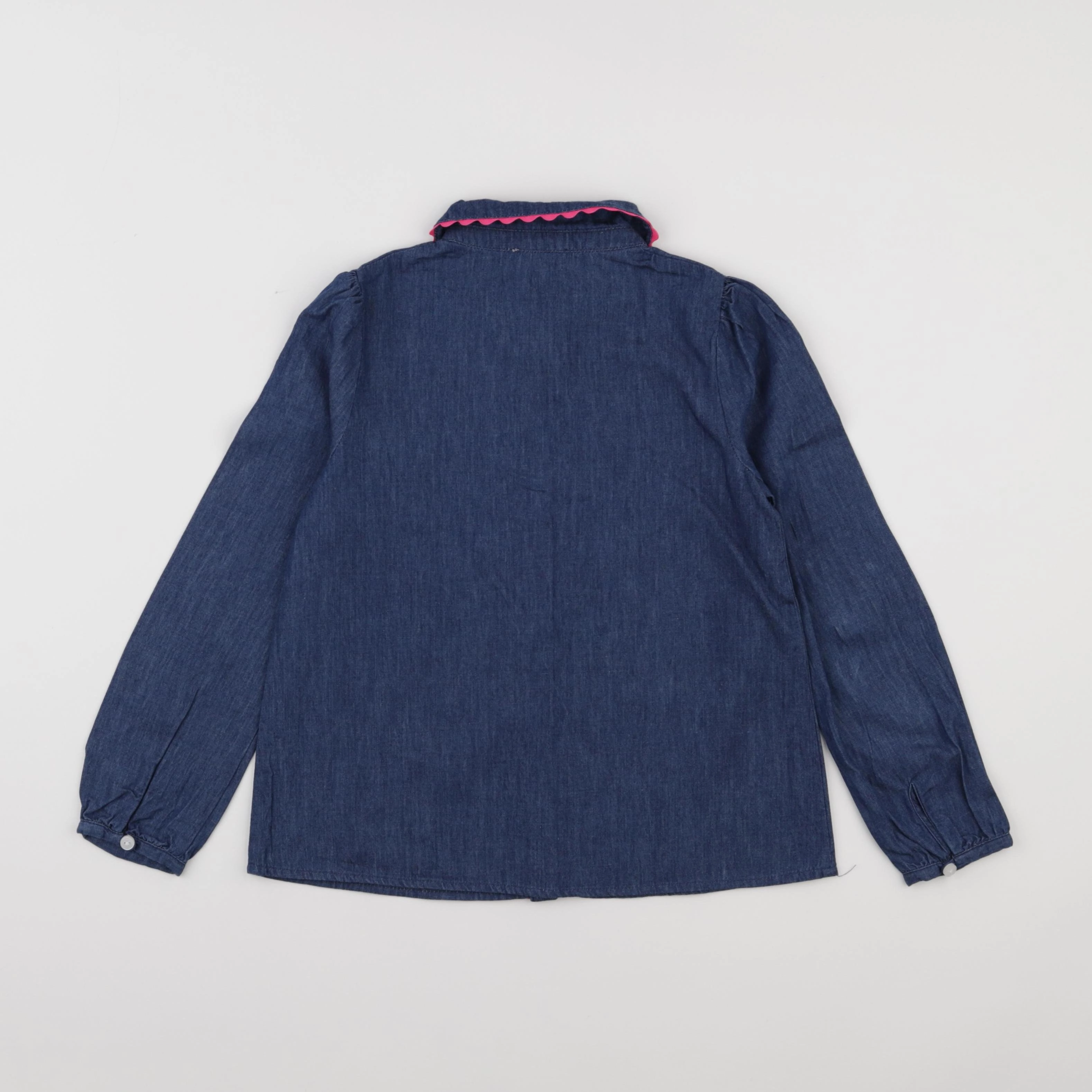 Jacadi - chemise bleu - 8 ans
