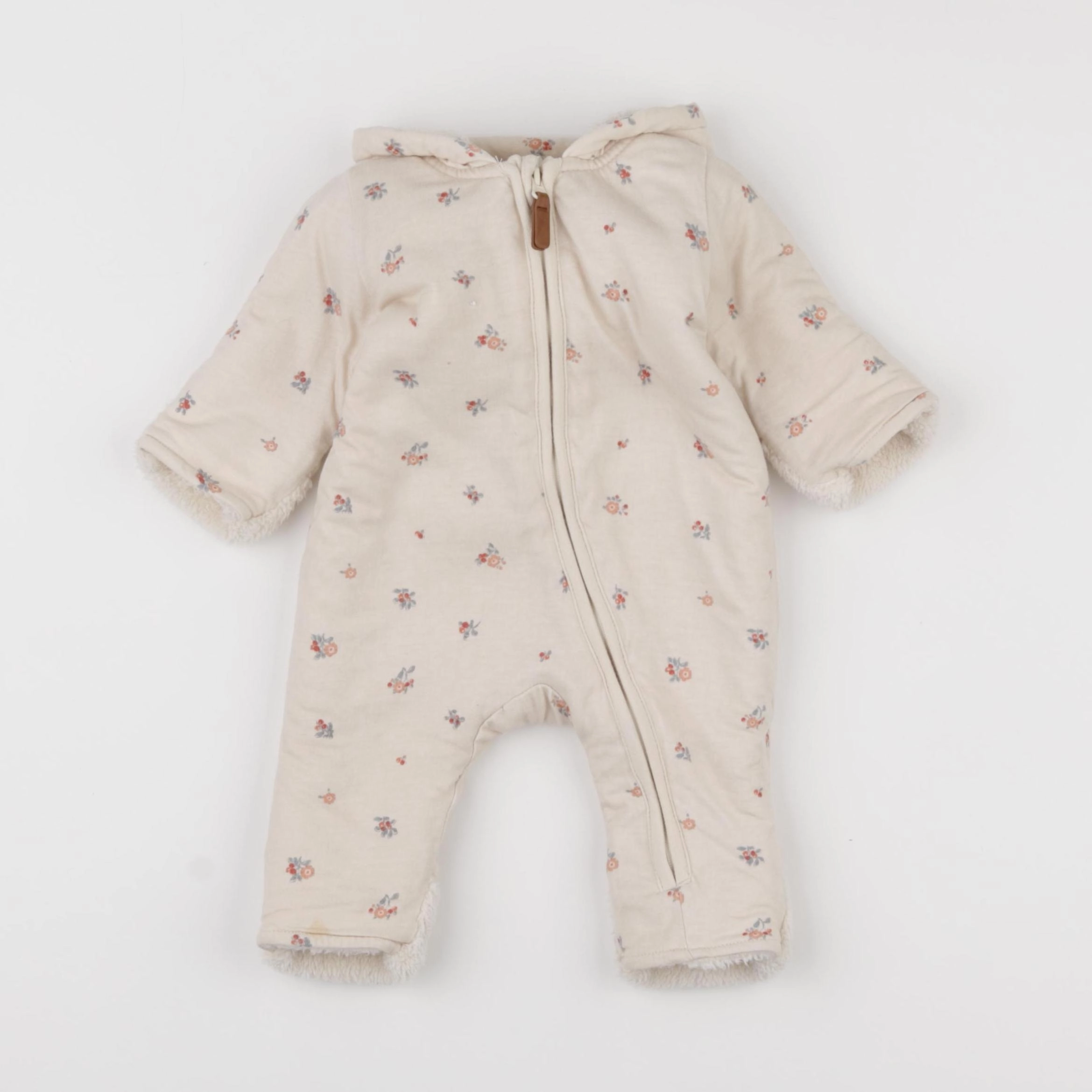 H&M - combi-pilote beige - 0/1 mois