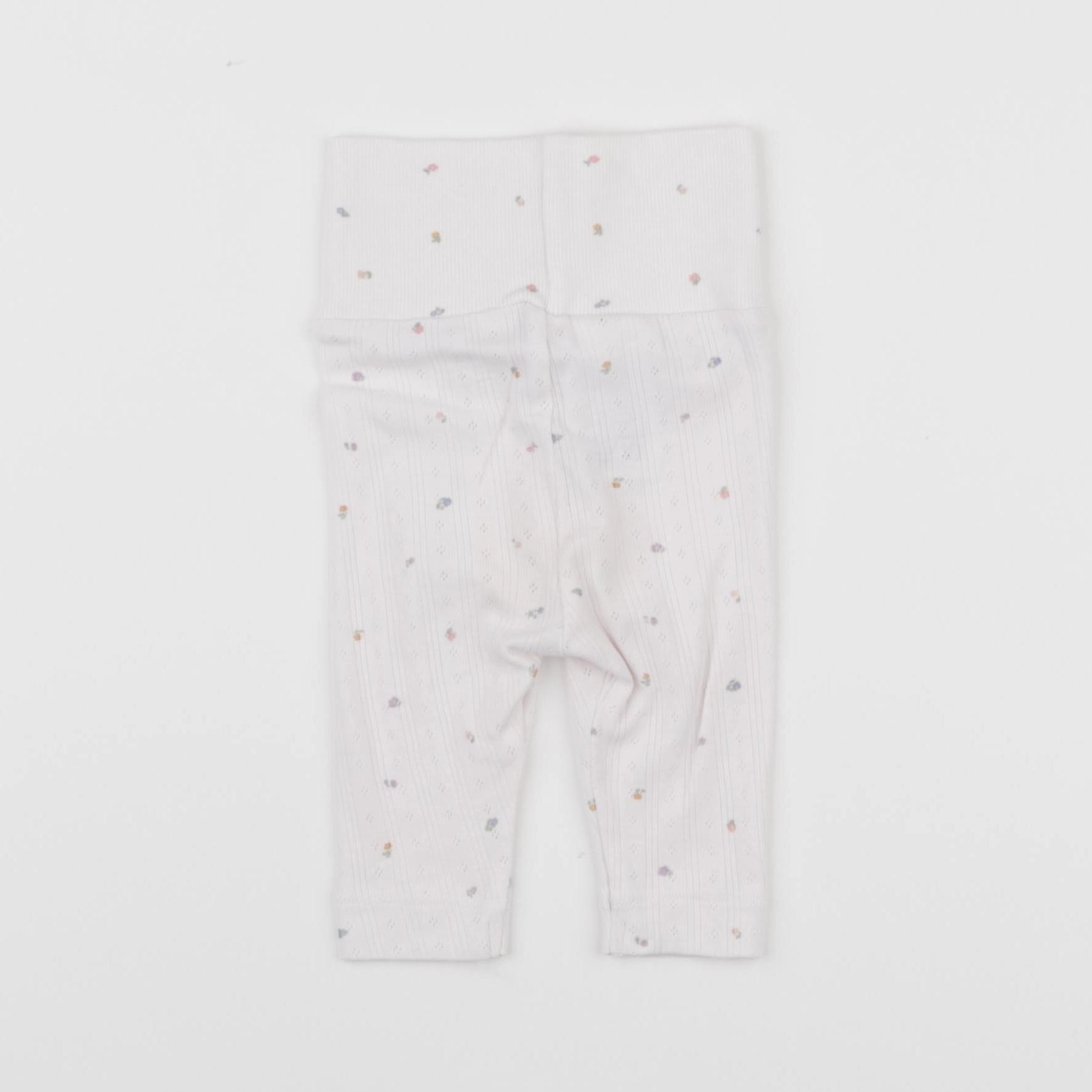 H&M - legging rose - 1 mois