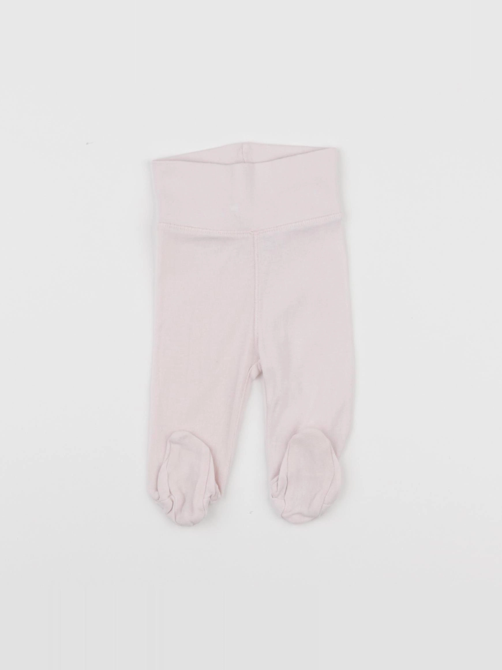 H&M - legging rose - 0/1 mois