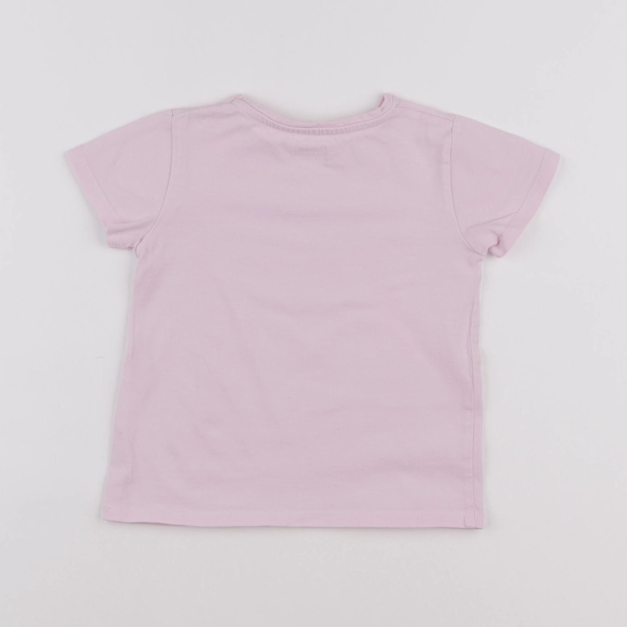 Vertbaudet - tee-shirt rose - 3 ans