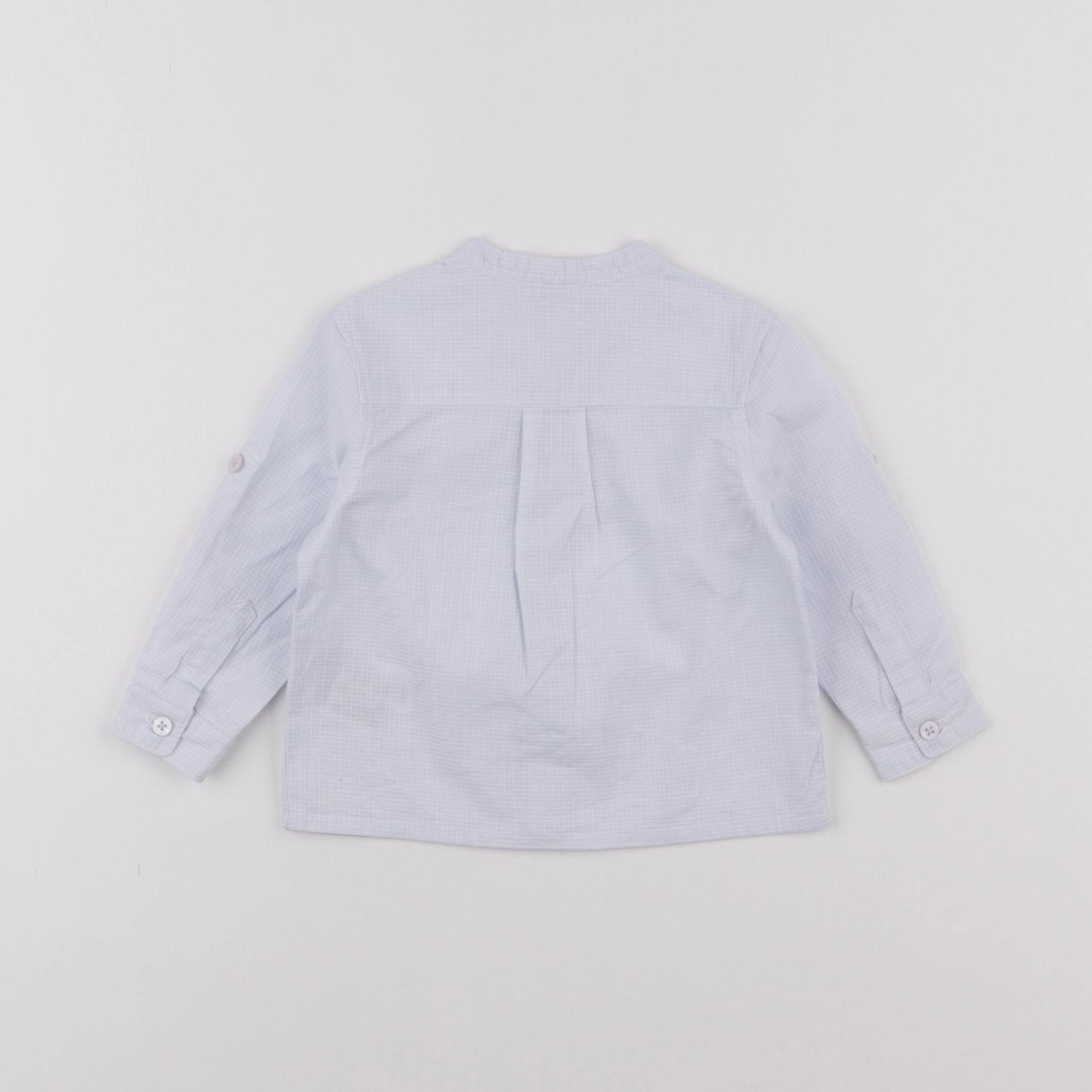 Cyrillus - chemise bleu - 6 mois