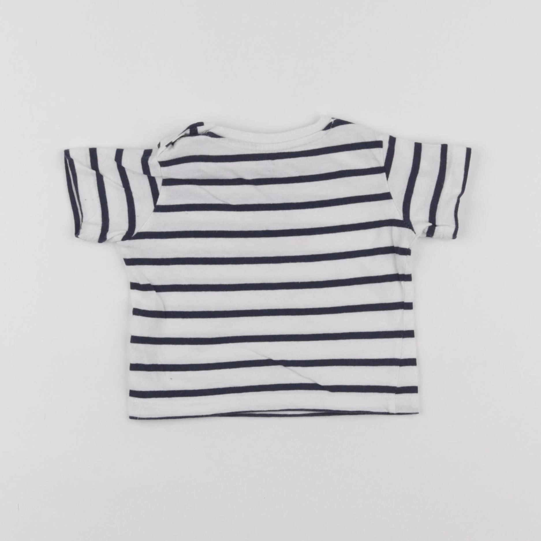 Boutchou - tee-shirt multicolore - 6 mois