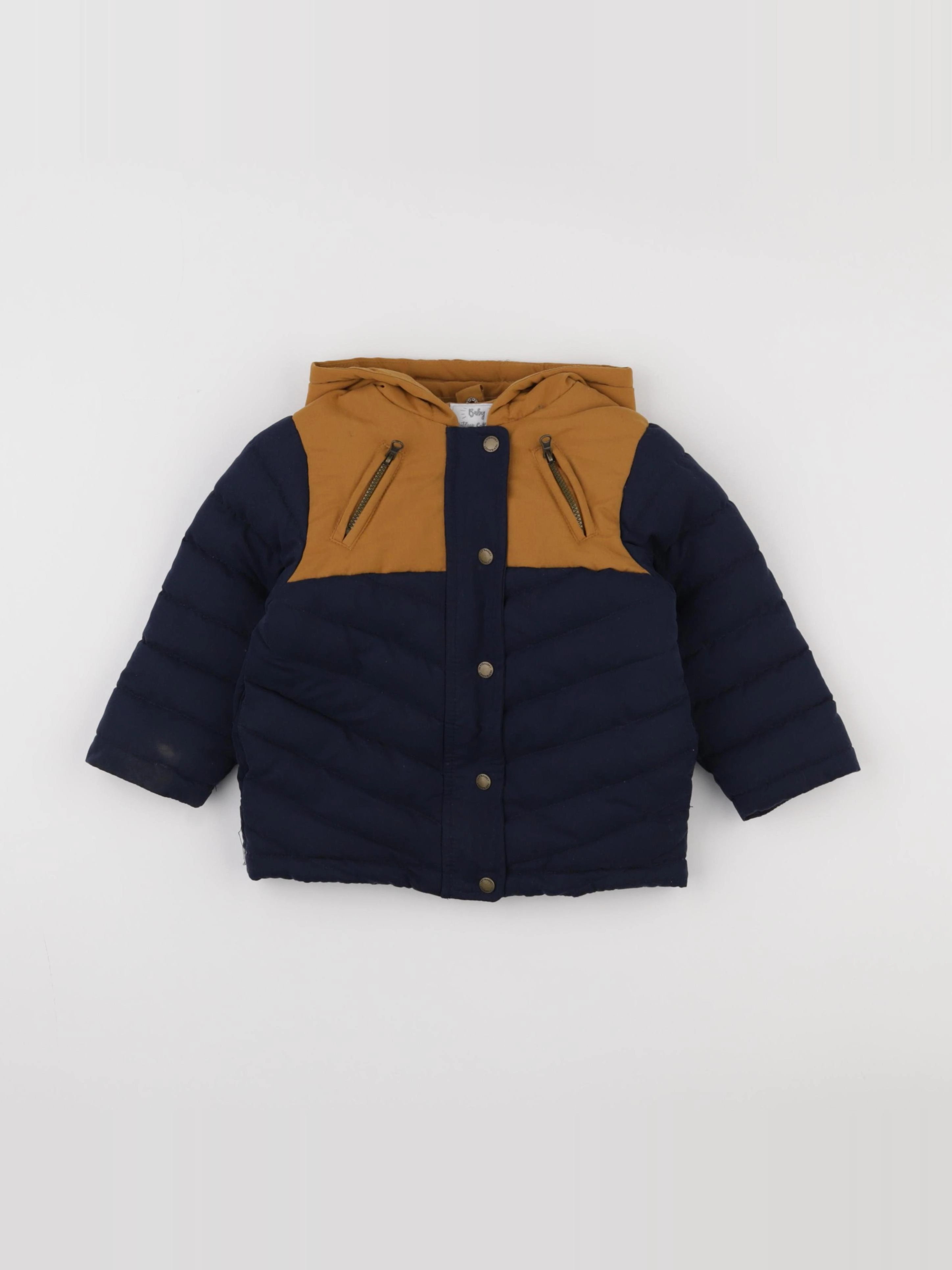 Vertbaudet - doudoune bleu - 2 ans