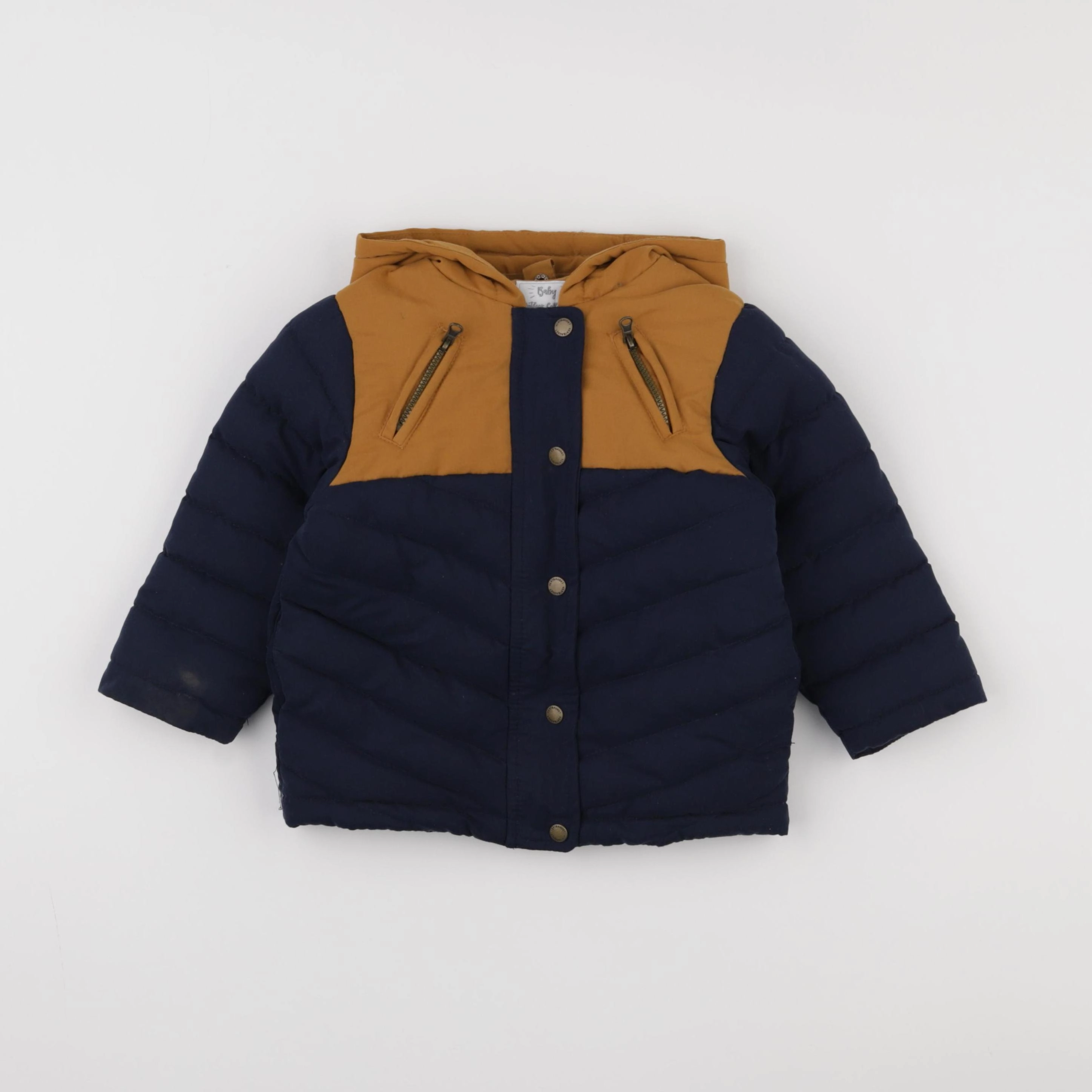 Vertbaudet - doudoune bleu - 2 ans