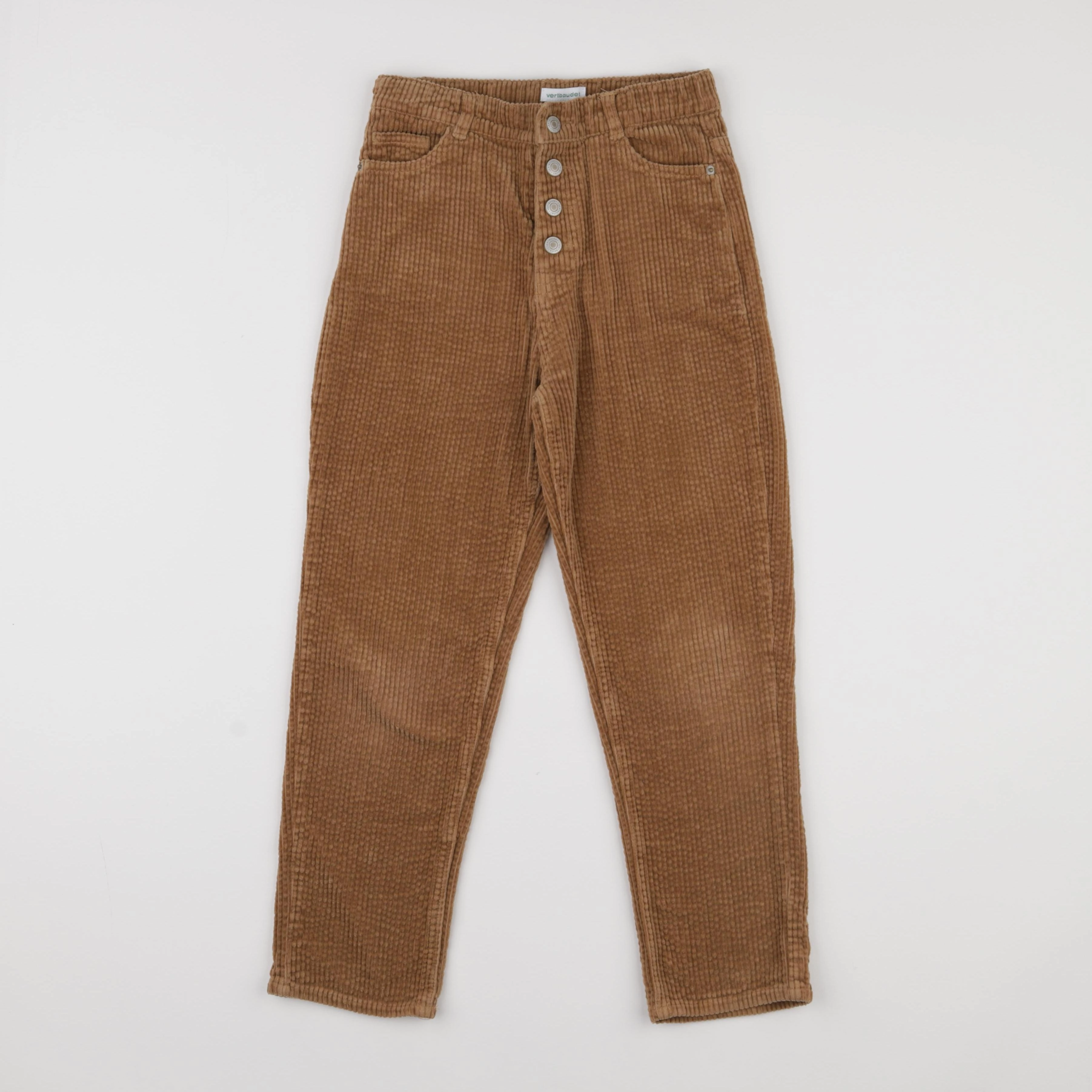 Vertbaudet - pantalon marron - 9 ans