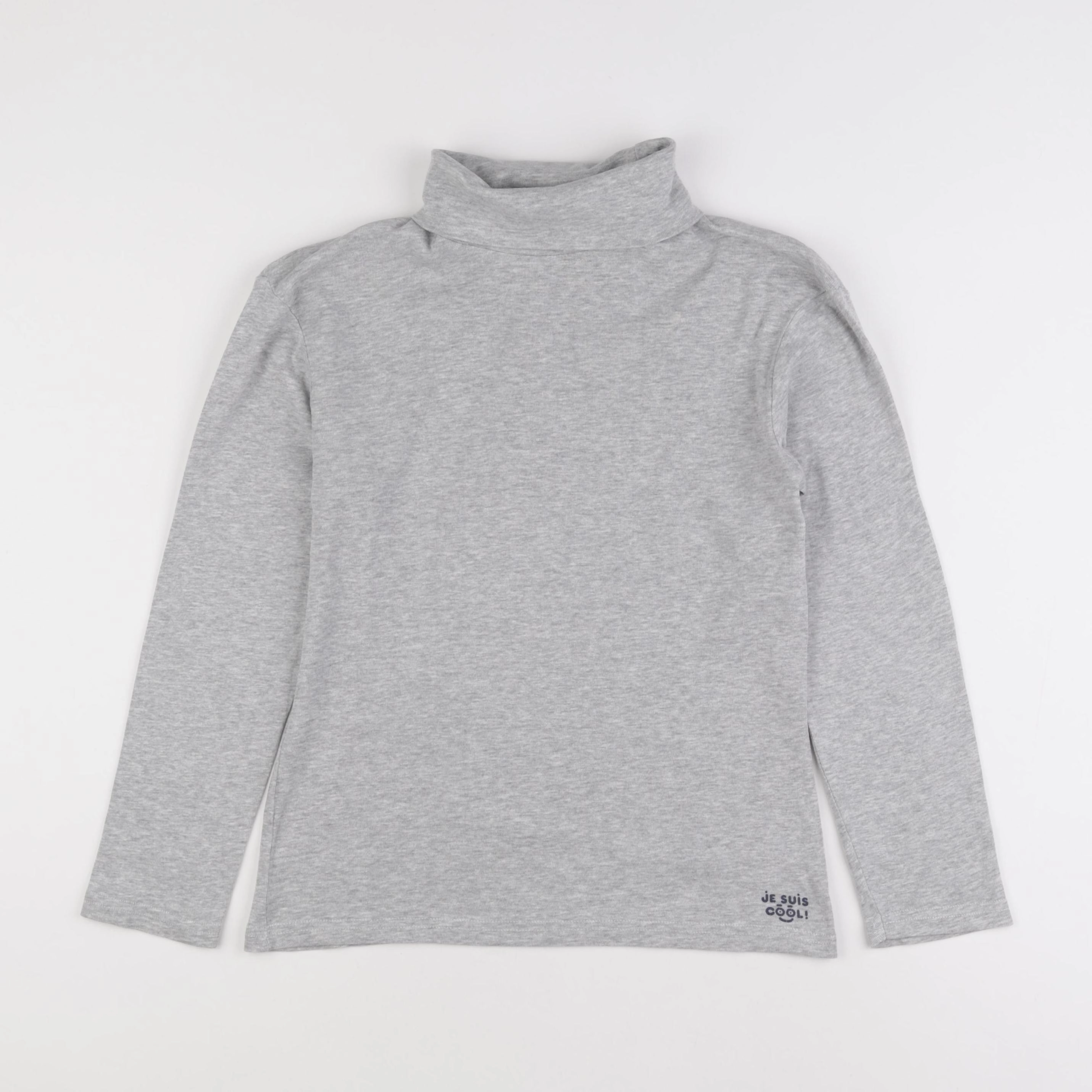 Vertbaudet - sous-pull gris - 12 ans