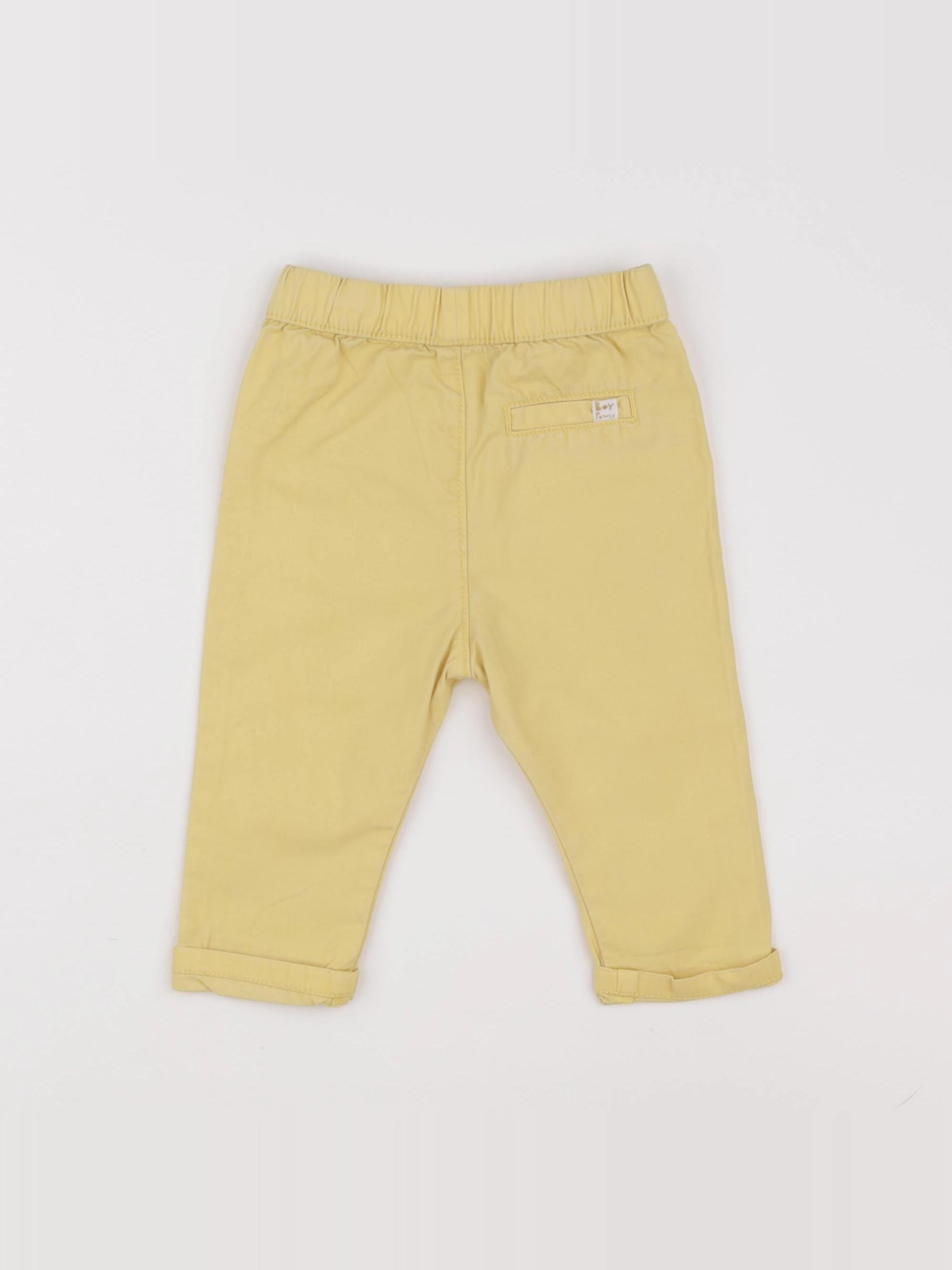 Tape à l'oeil - pantalon jaune - 9 mois
