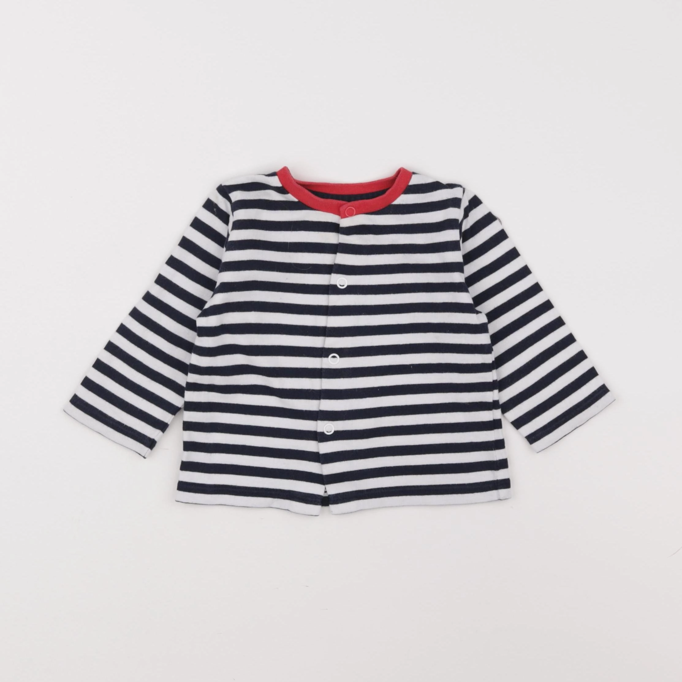 Terre de marins - gilet bleu - 6 mois