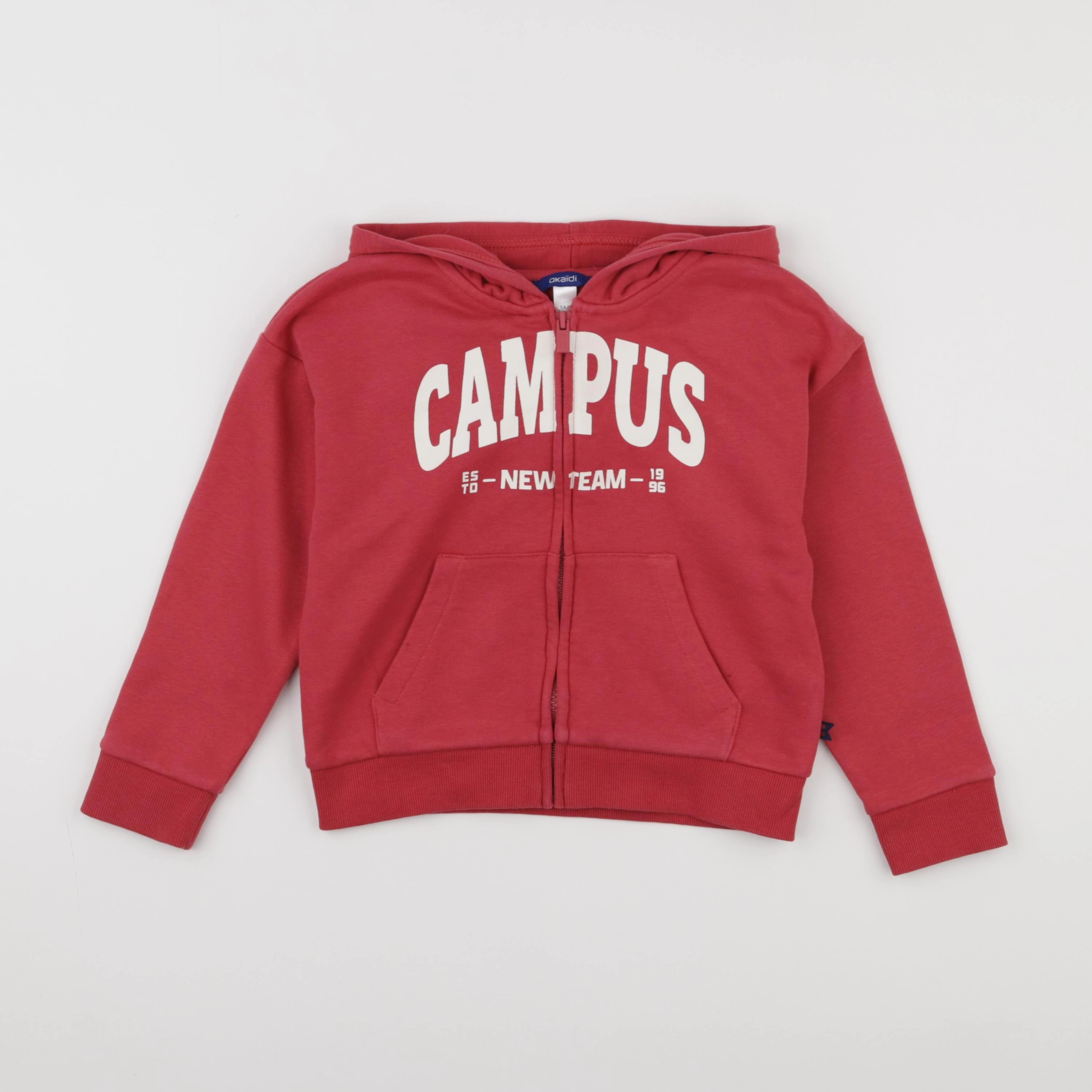 Okaidi - sweat rouge - 5 ans