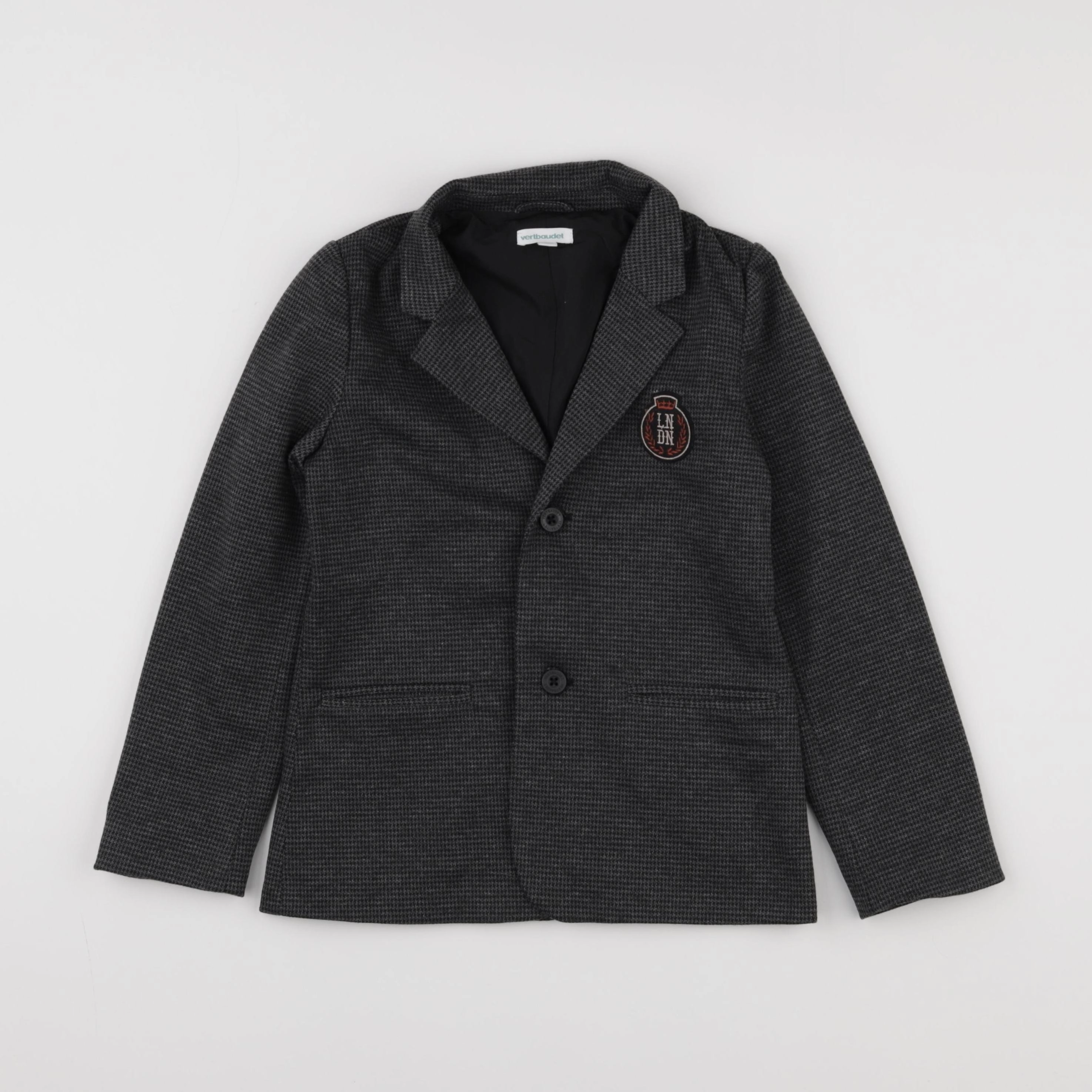 Vertbaudet - veste gris - 8 ans