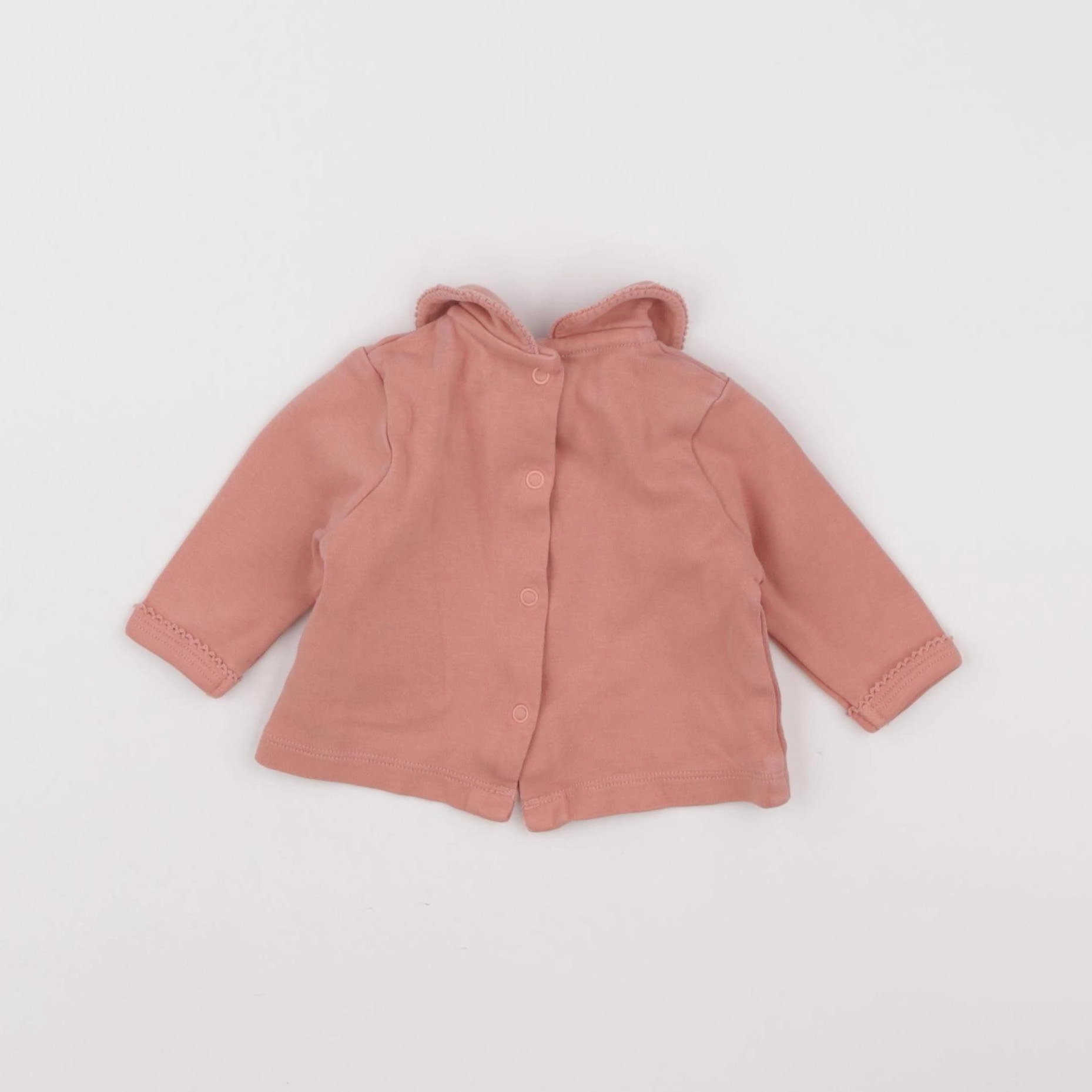 Vertbaudet - tee-shirt rose - 1 mois