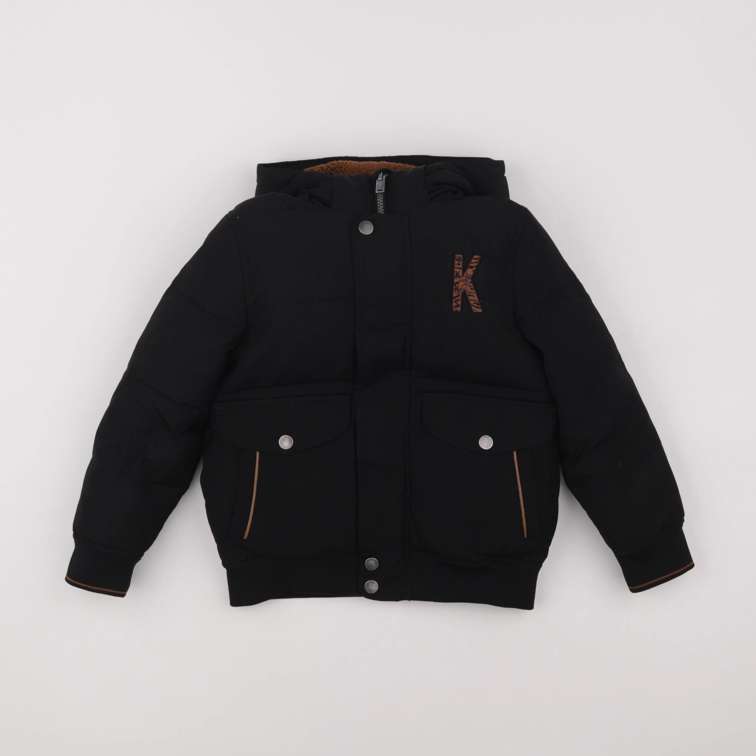 IKKS - parka noir - 6 ans