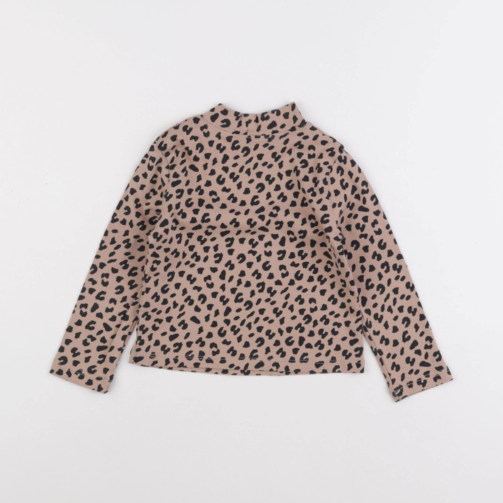 H&M - sous-pull rose, noir - 18/24 mois