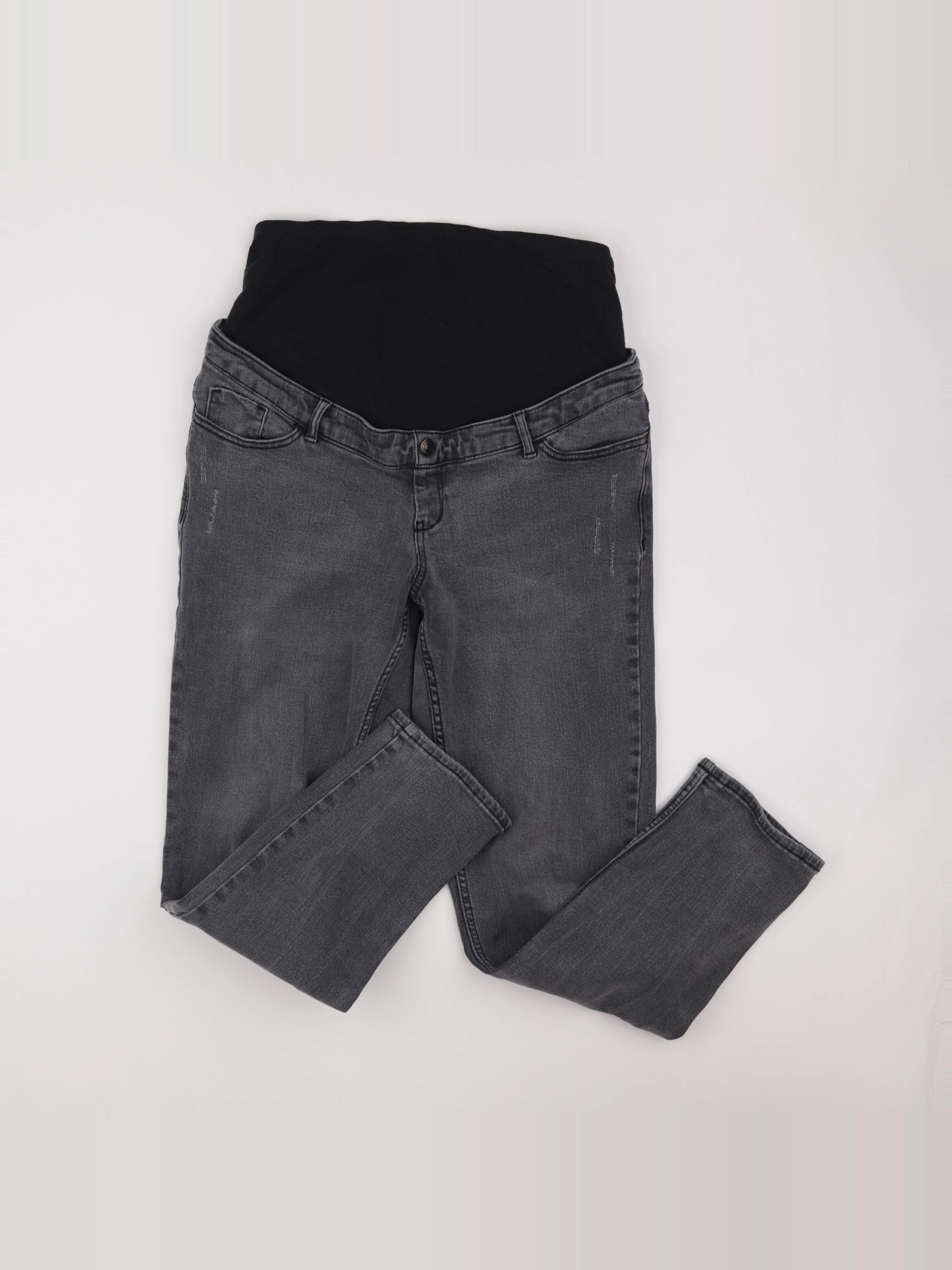 Kiabi - jean grossesse gris - 38