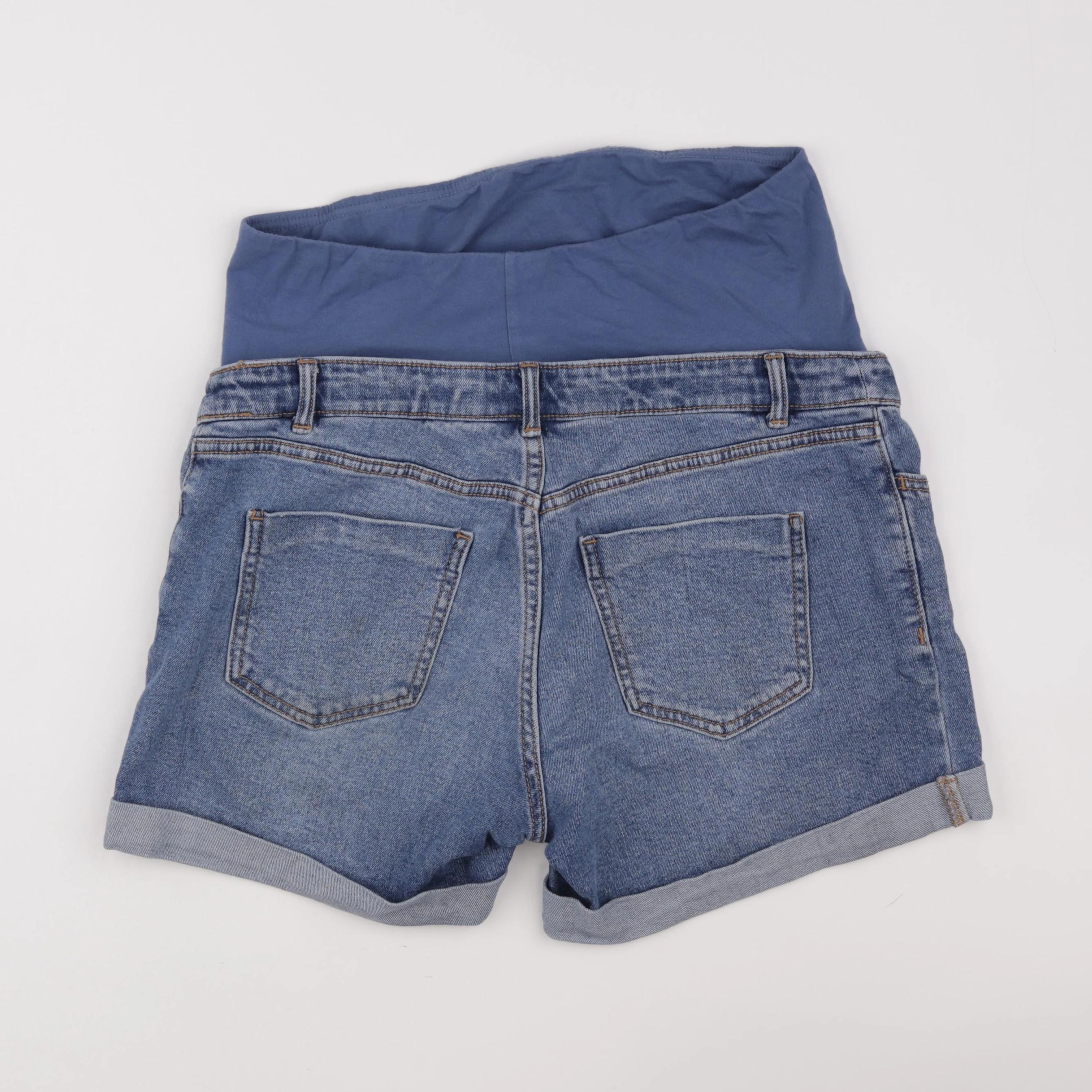 Kiabi - short grossesse bleu - 38
