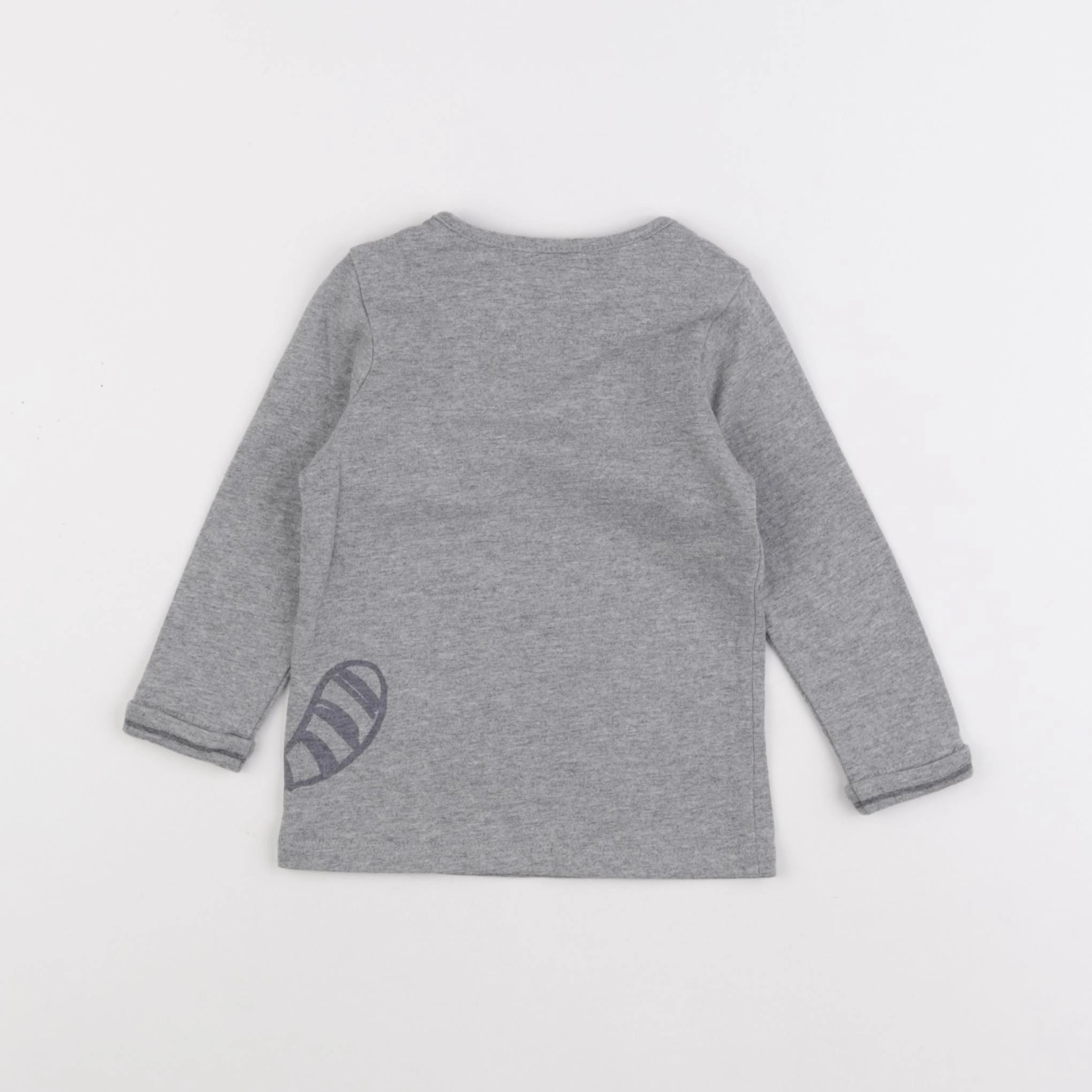 Cadet Rousselle - tee-shirt gris - 12 mois