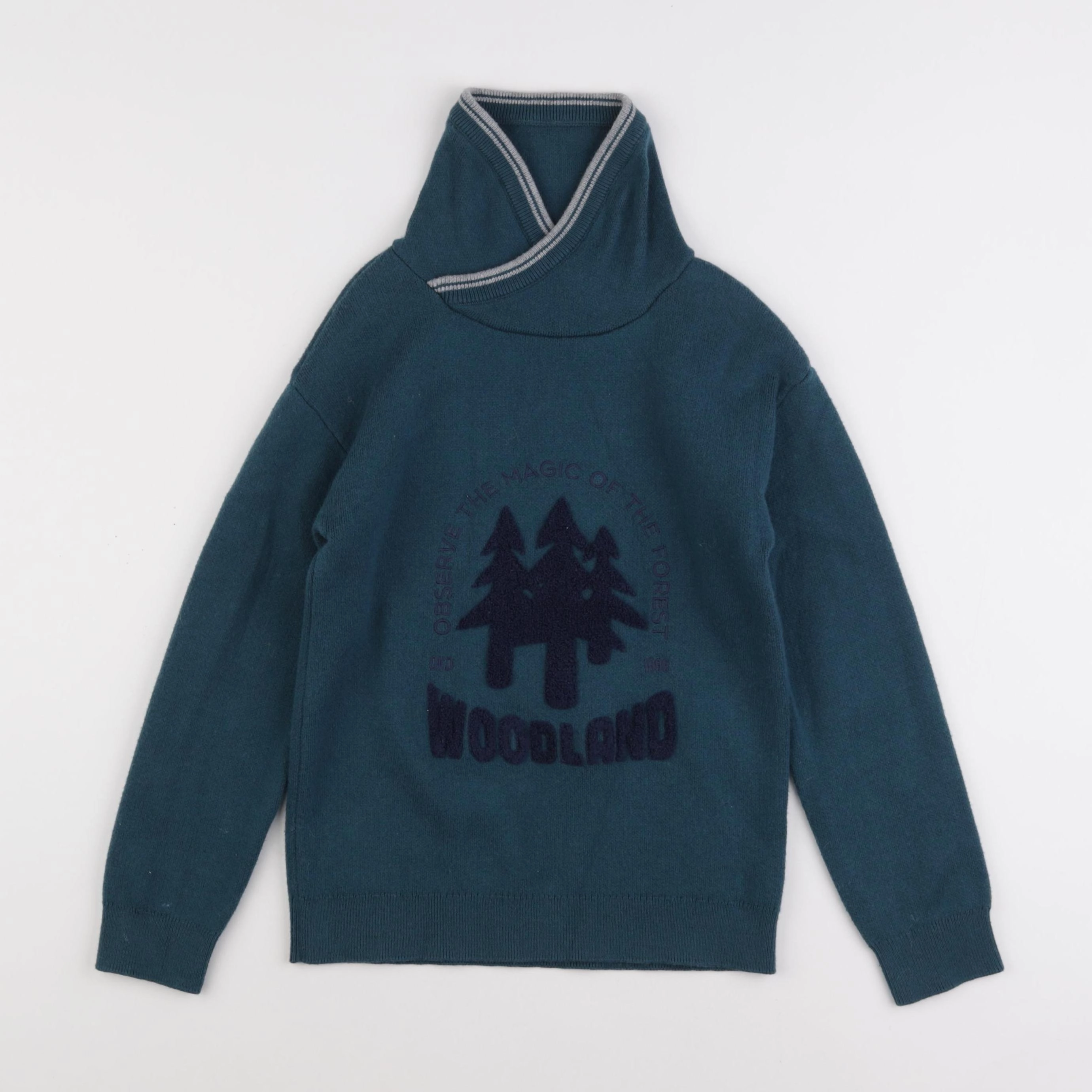 Okaidi - pull vert - 8 ans