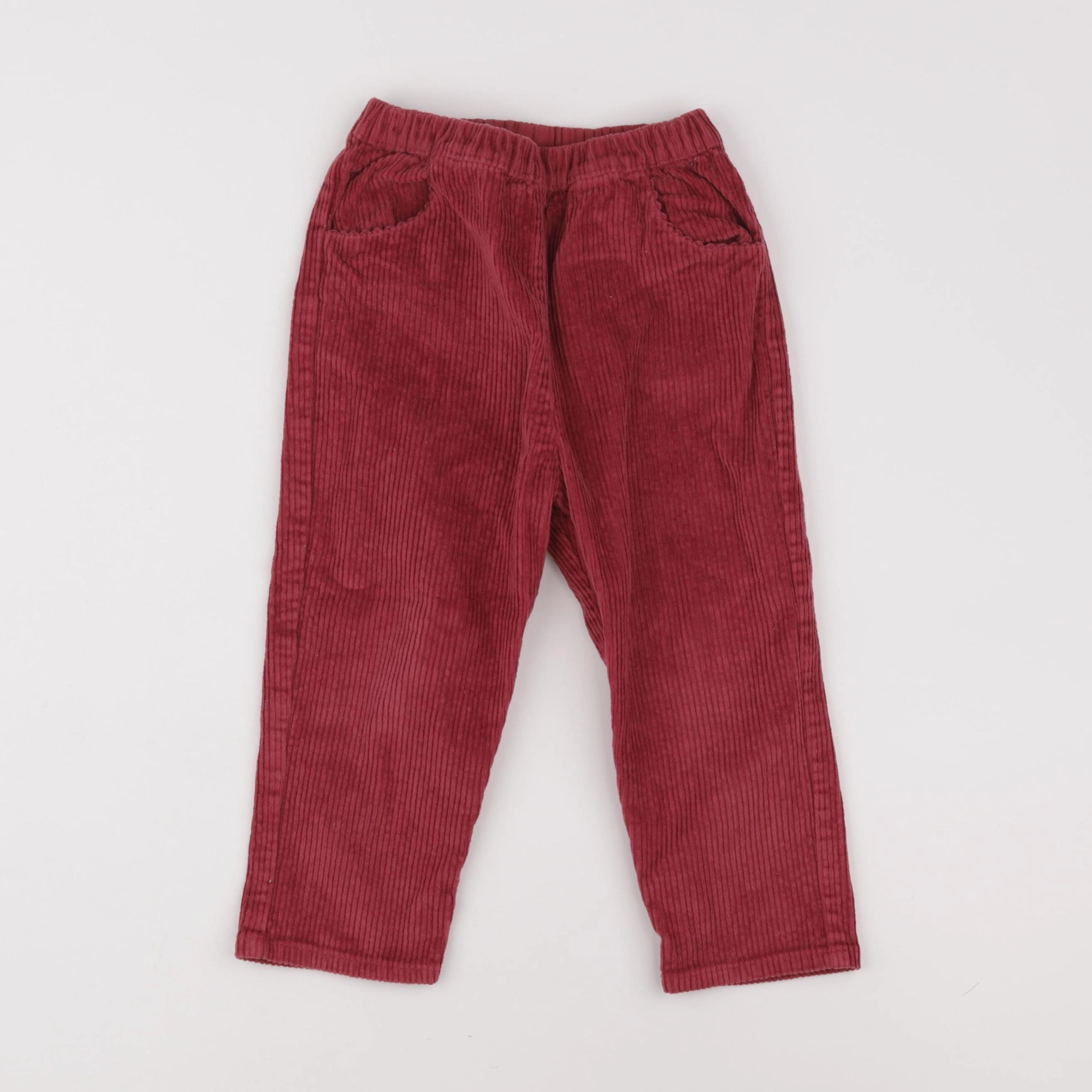 Cyrillus - pantalon rouge - 36 mois
