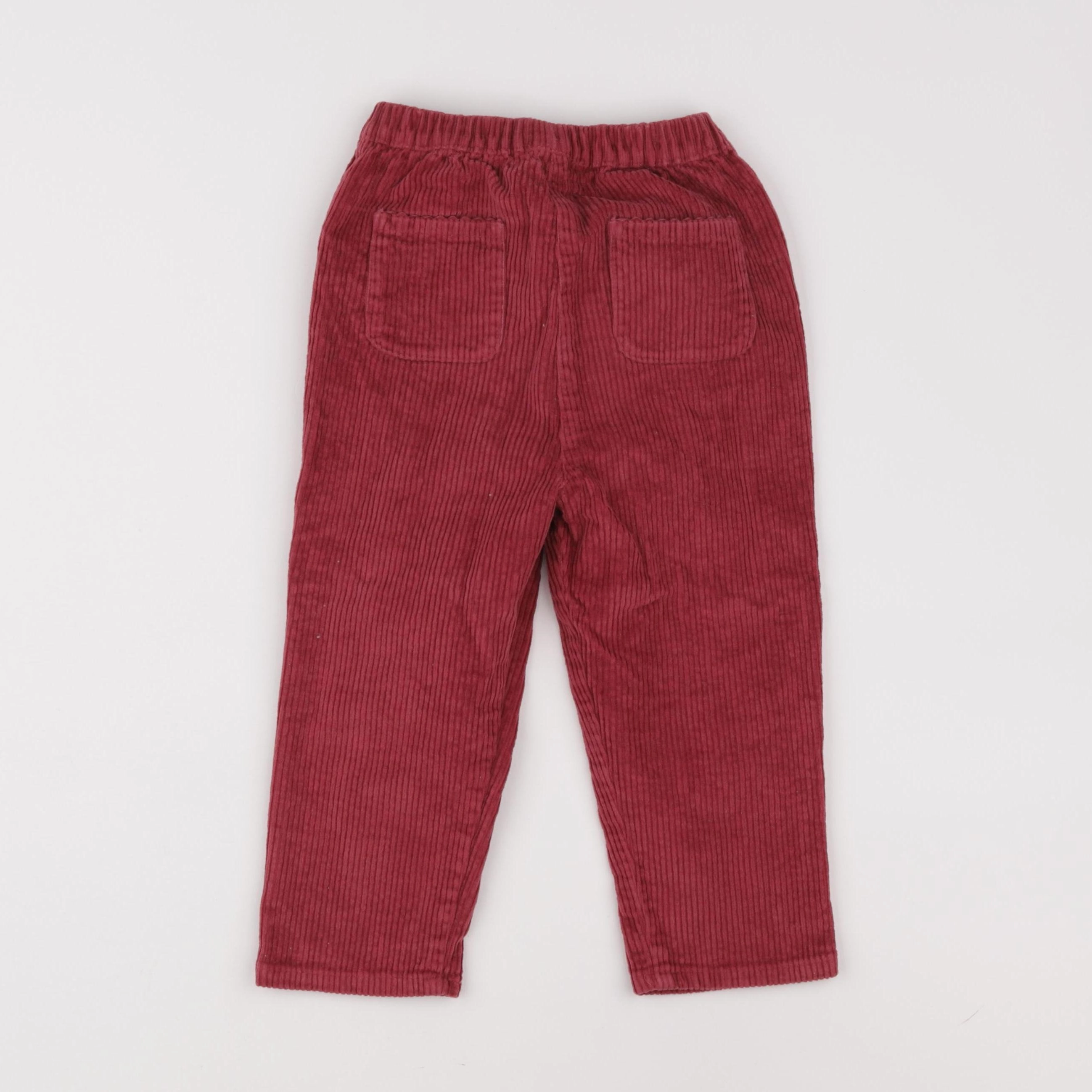 Cyrillus - pantalon rouge - 36 mois