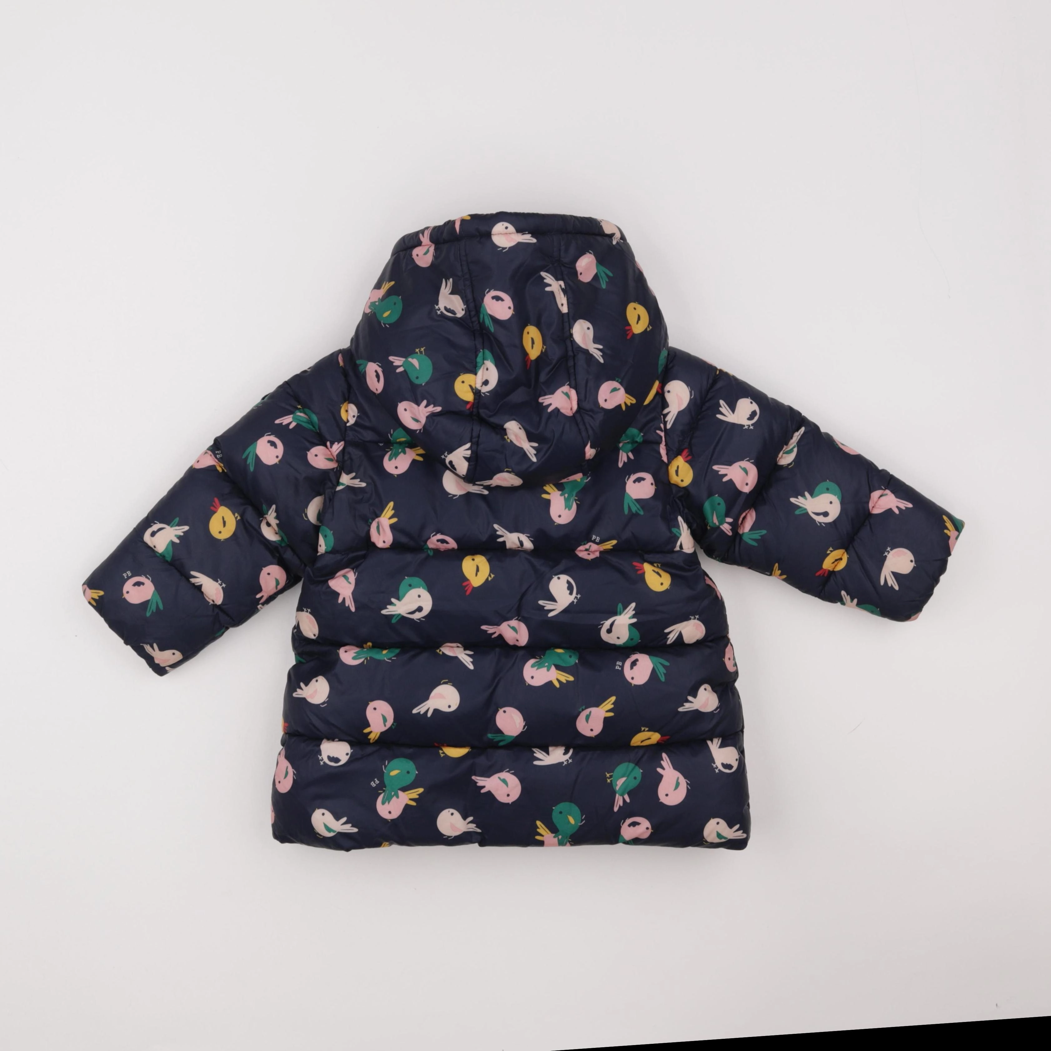 Petit Bateau - doudoune bleu - 24 mois