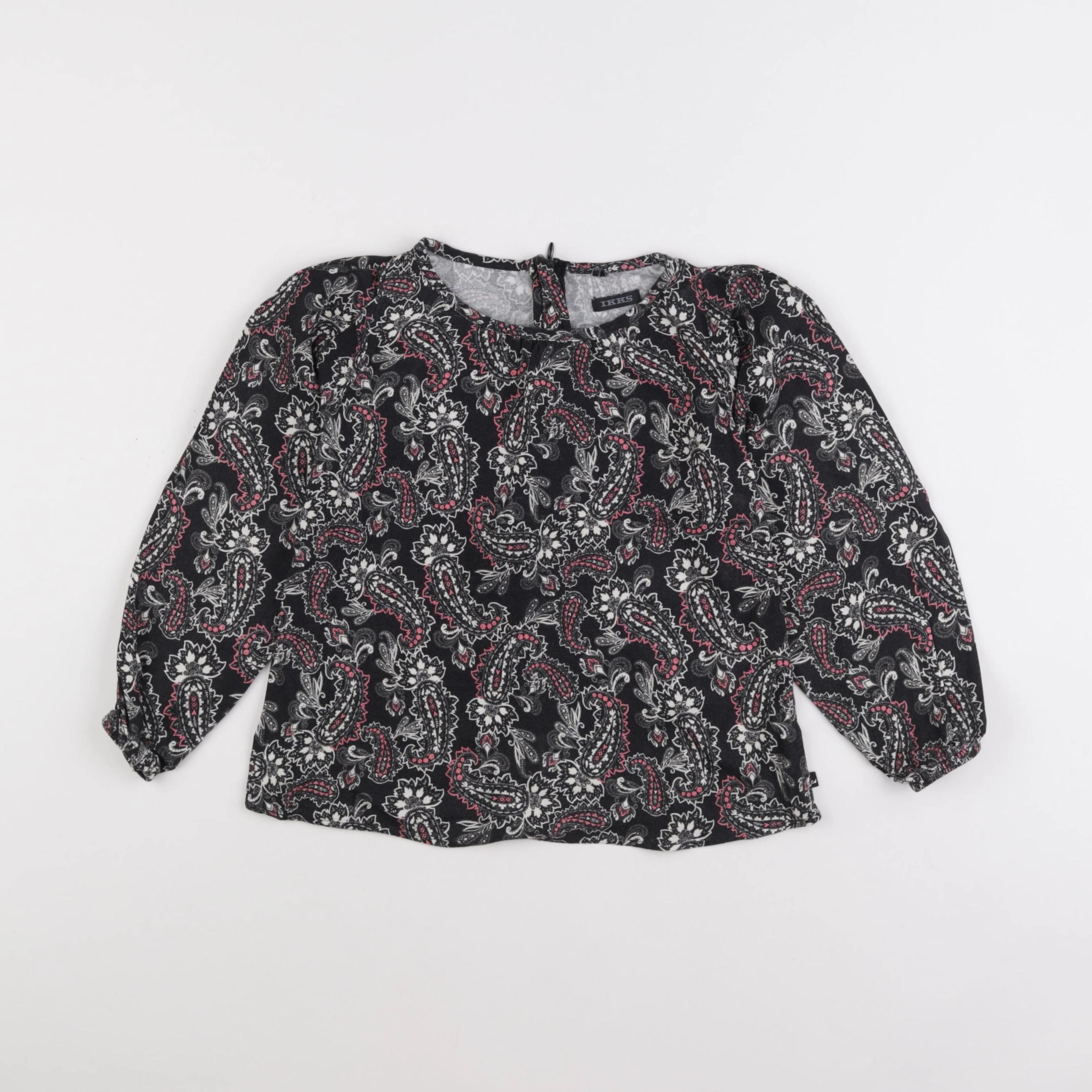 IKKS - blouse noir - 4 ans