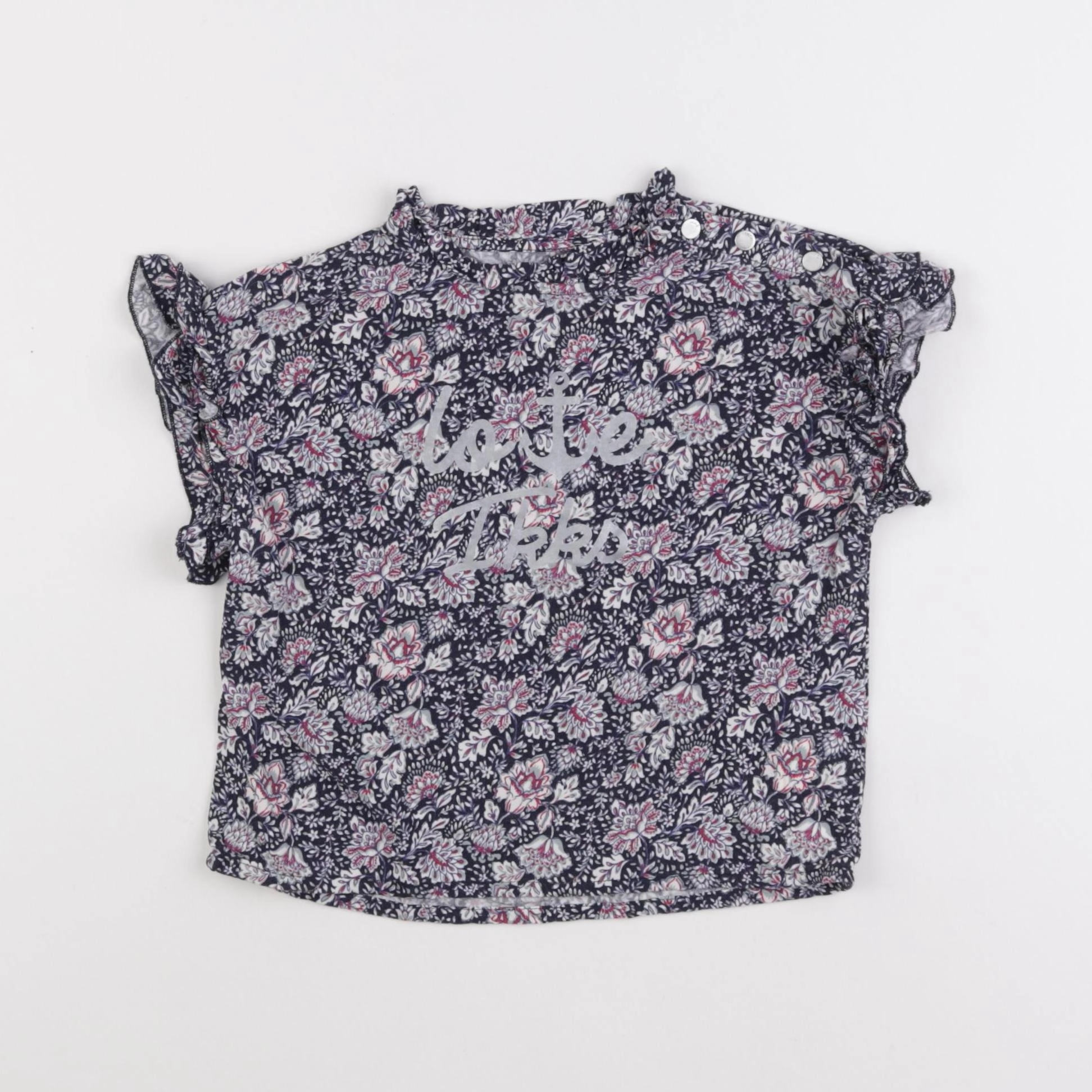 IKKS - blouse bleu - 4 ans