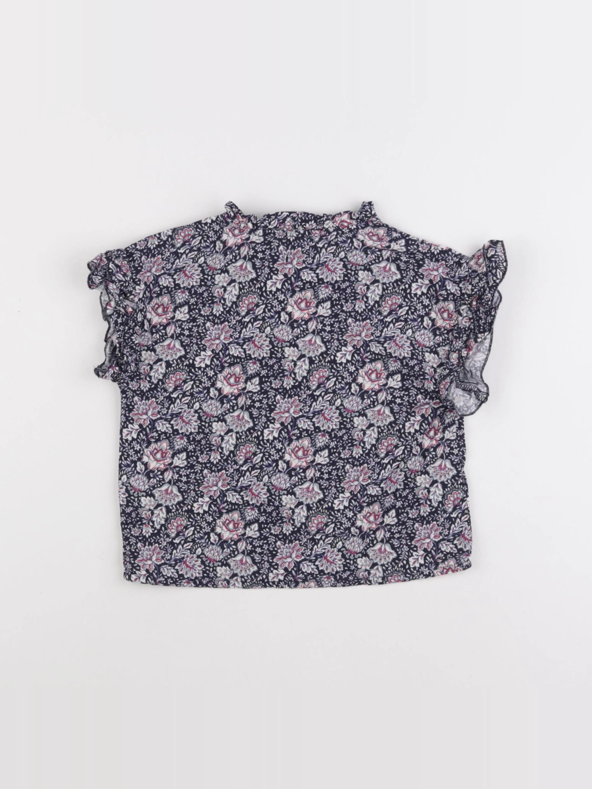 IKKS - blouse bleu - 4 ans
