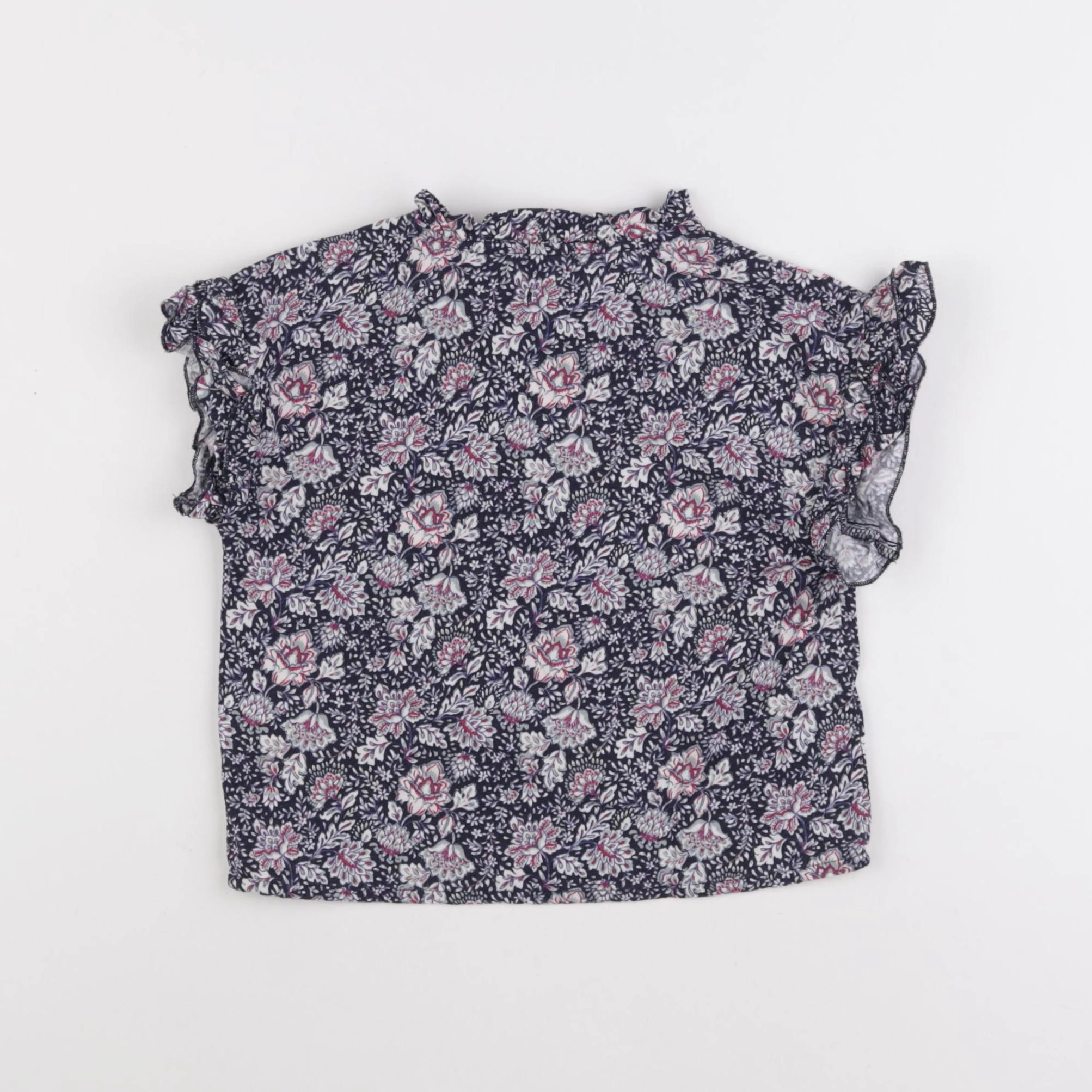 IKKS - blouse bleu - 4 ans