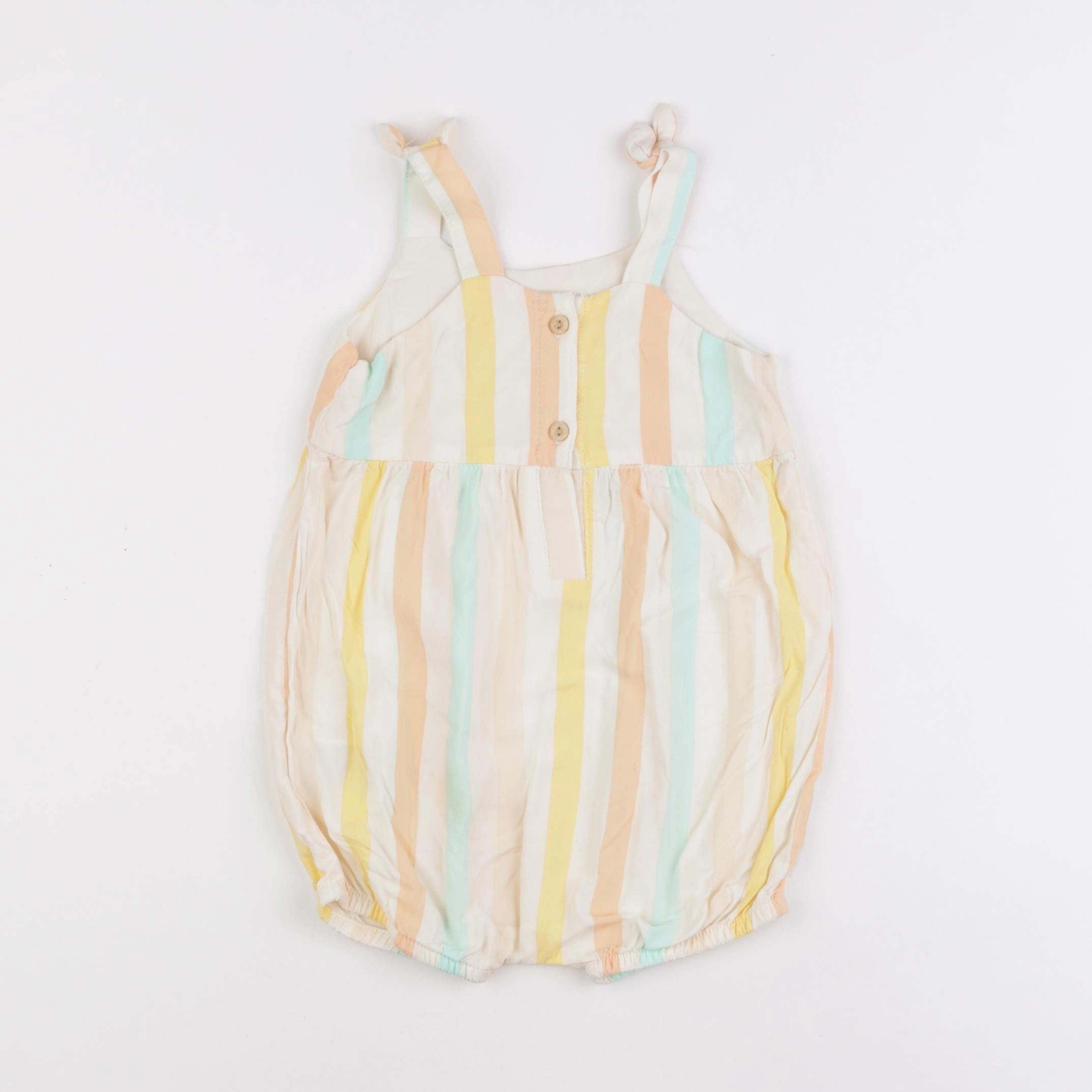 H&M - combinaison multicolore - 6/9 mois