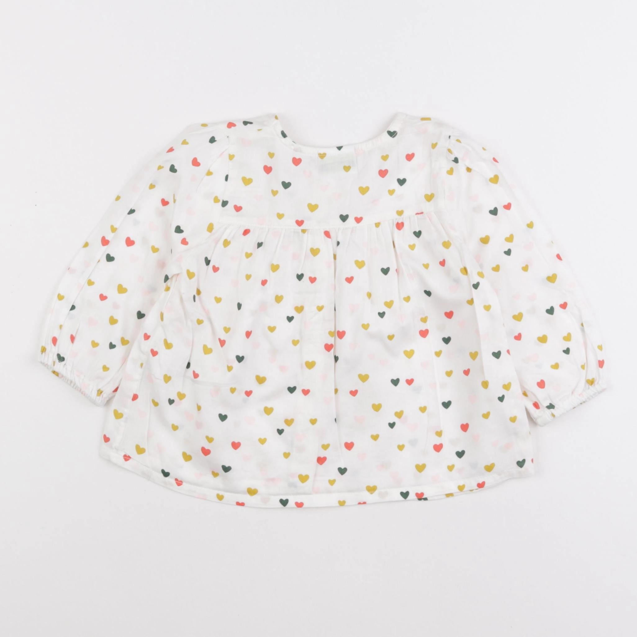 Tape à l'oeil - blouse multicolore - 12 mois
