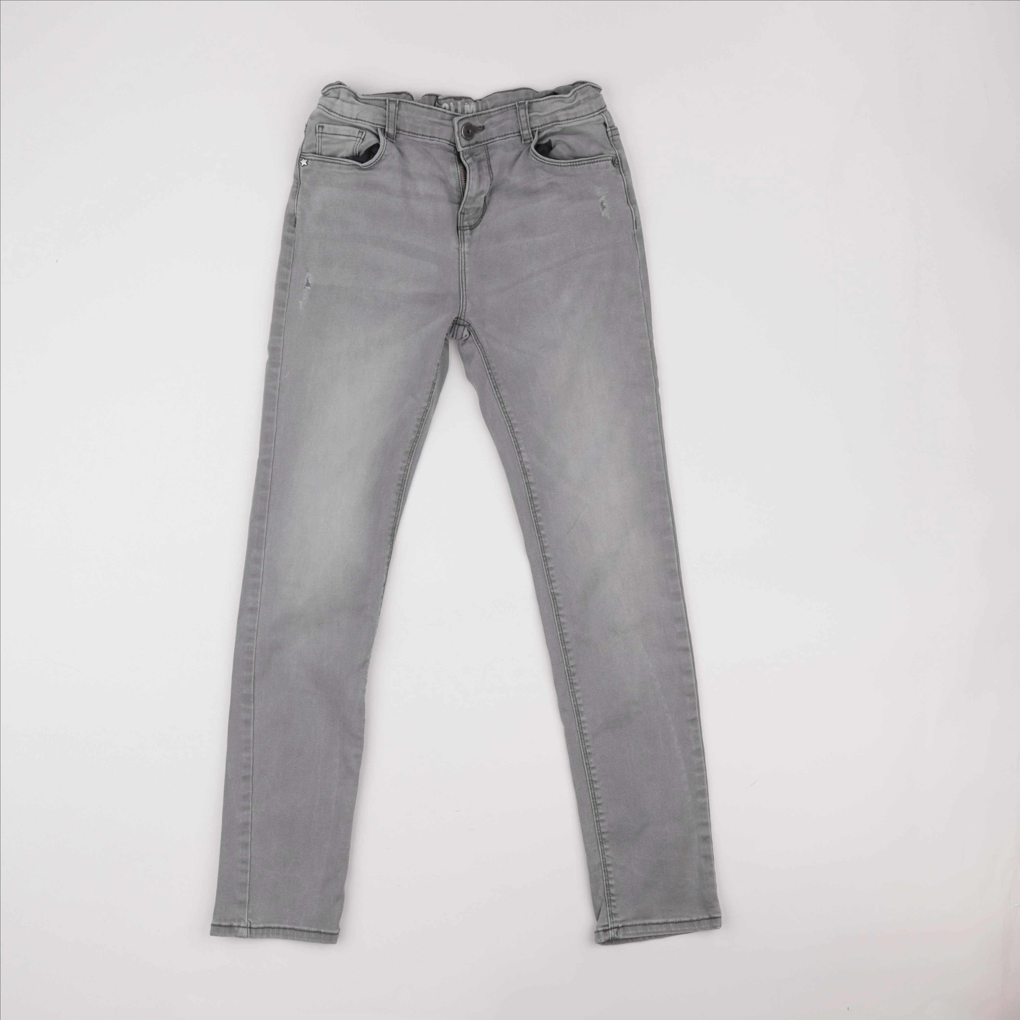 Vertbaudet - jean gris - 12 ans