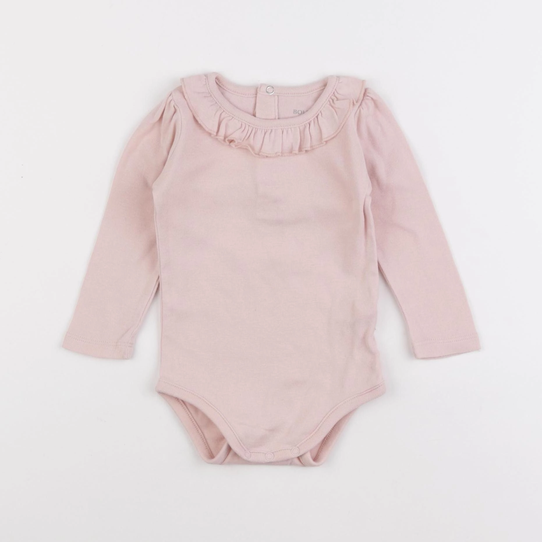 Boutchou - body à col rose - 9 mois