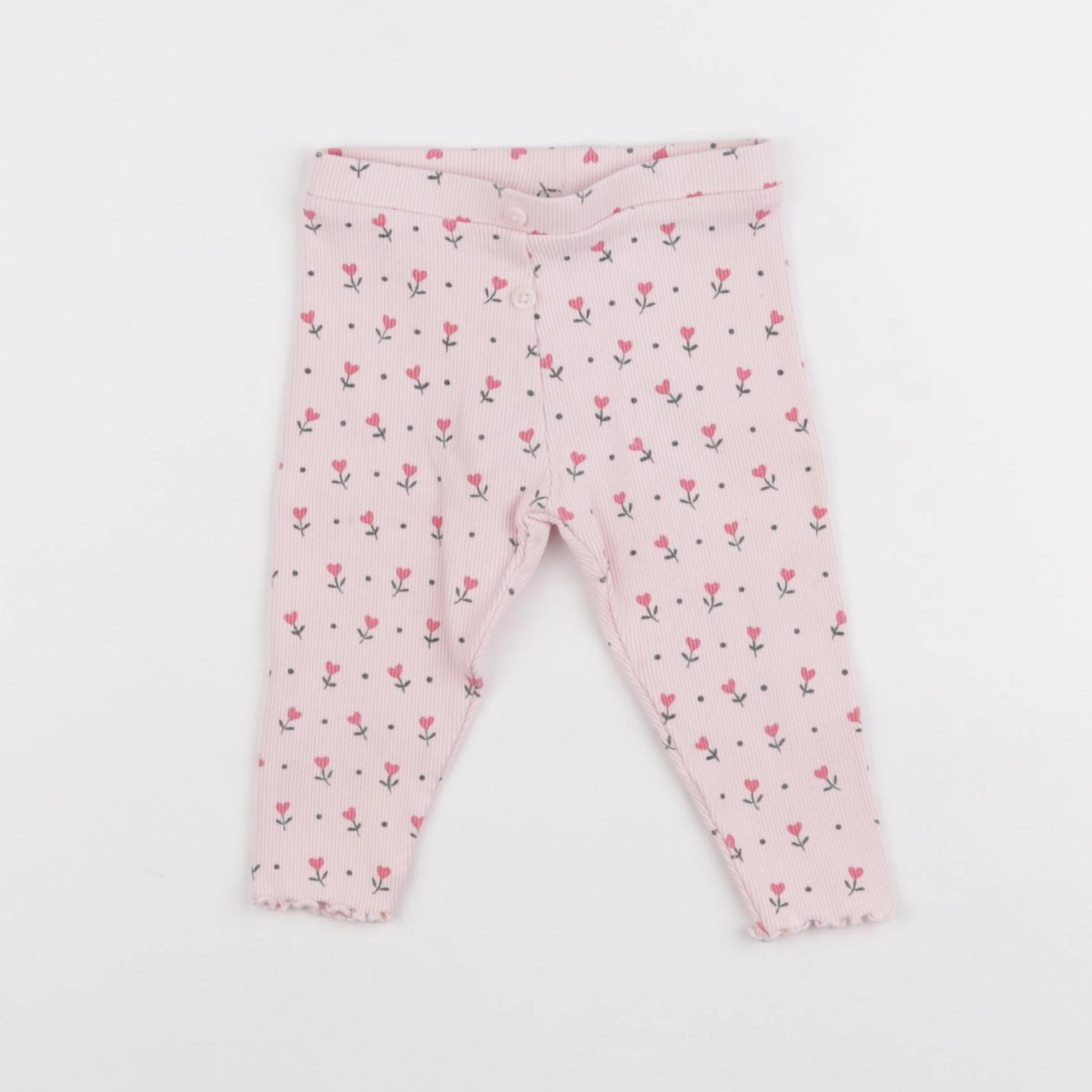 Tape à l'oeil - legging rose - 12 mois