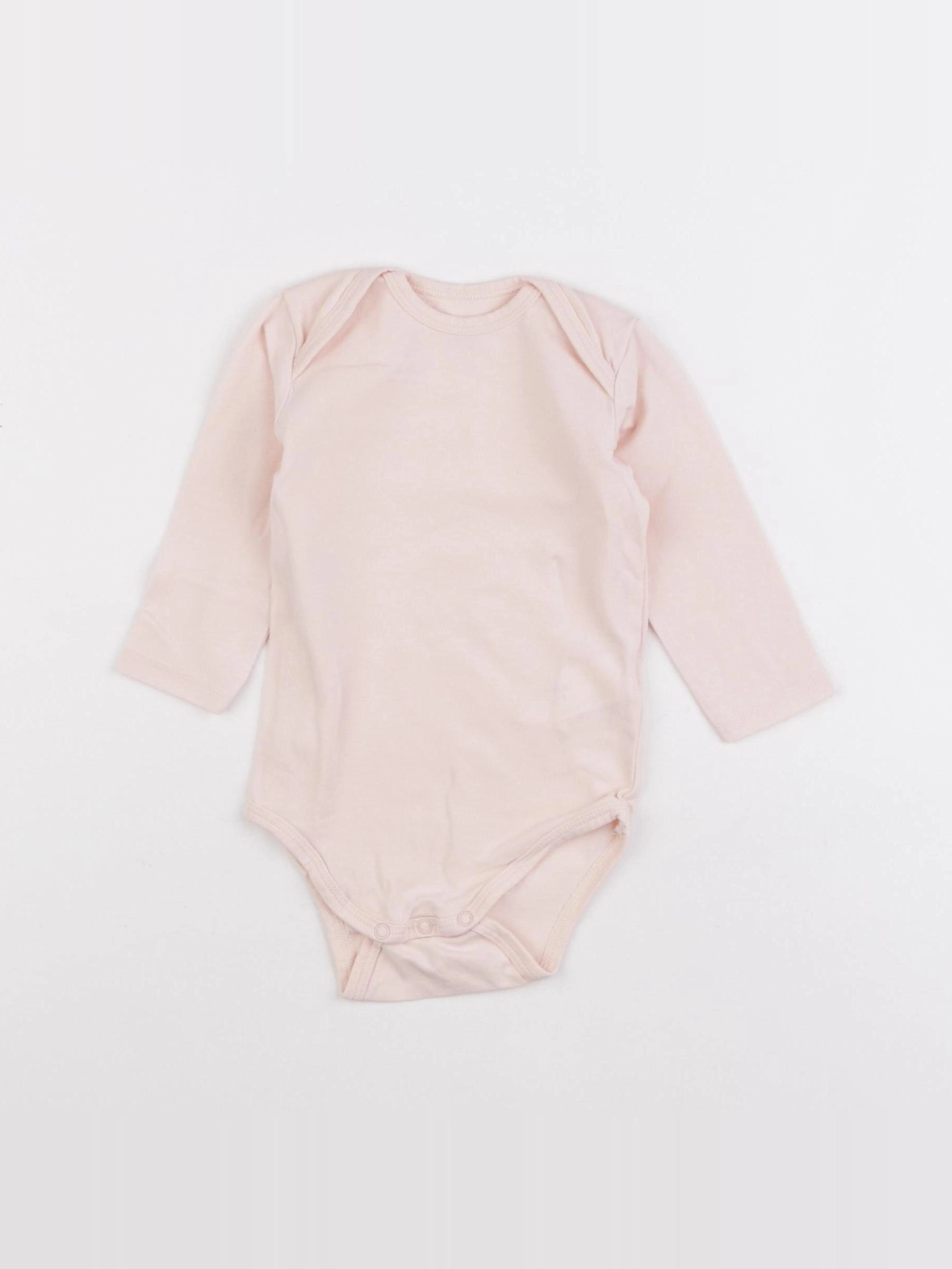 Tape à l'oeil - body rose - 9 mois