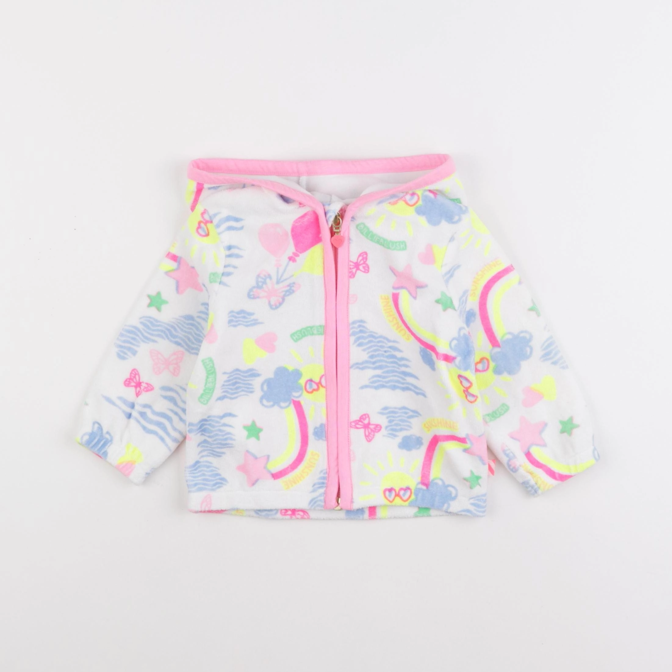 Billie Blush - sweat multicolore - 12 mois