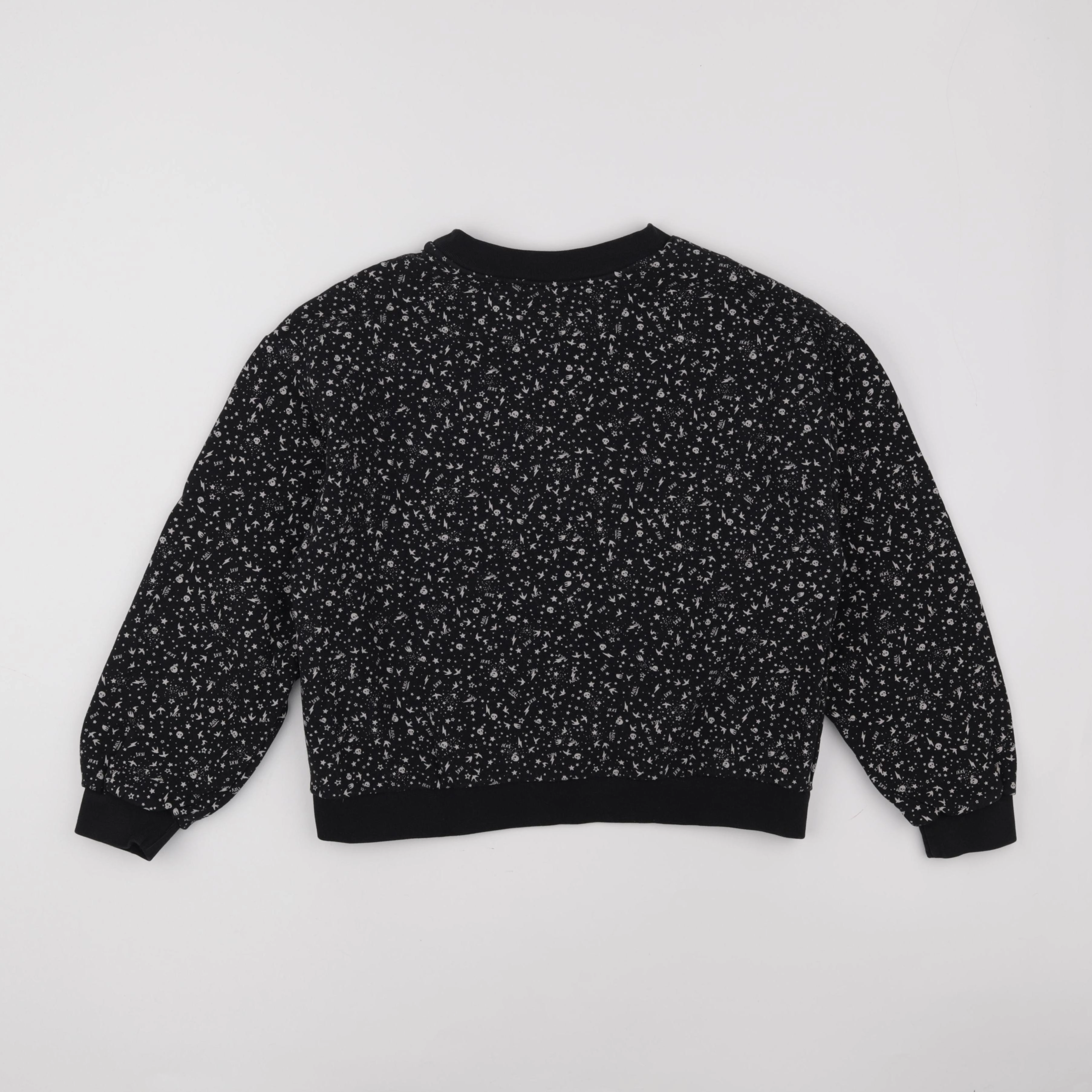IKKS - sweat noir - 12 ans