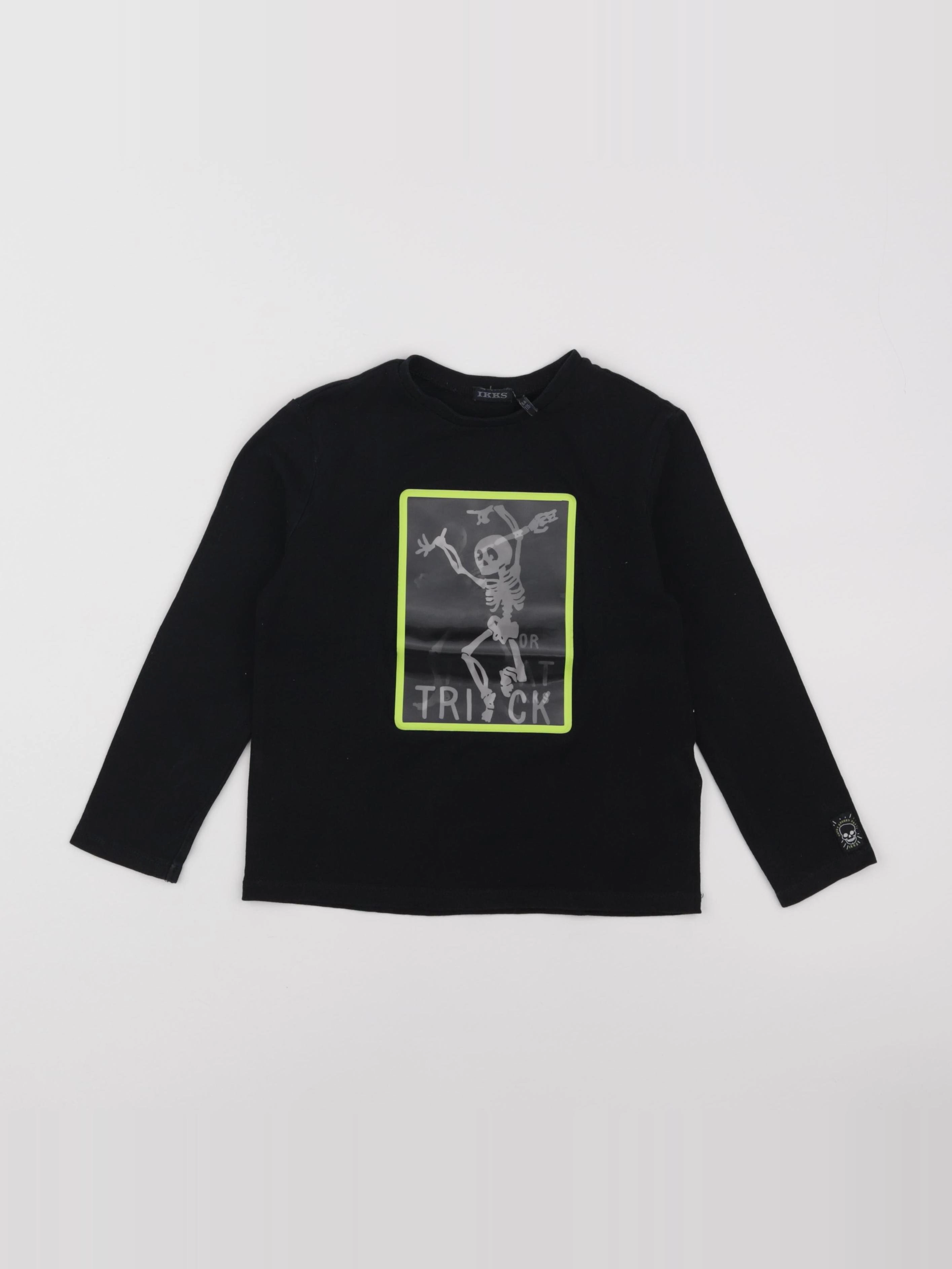 IKKS - tee-shirt noir - 6 ans