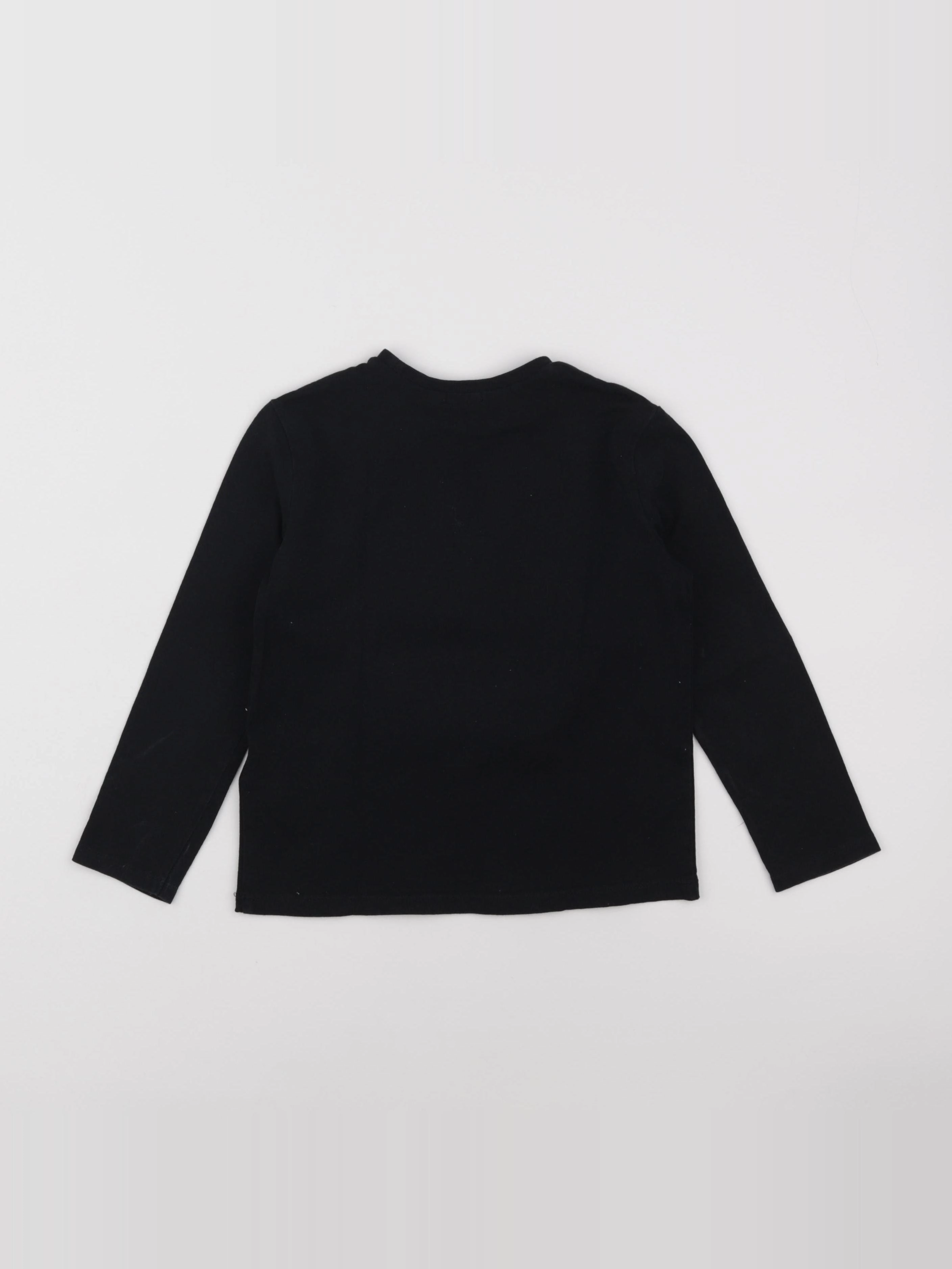 IKKS - tee-shirt noir - 6 ans