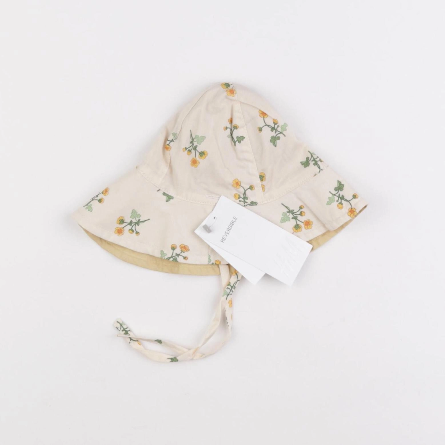 H&M - chapeau beige - 0/3 mois