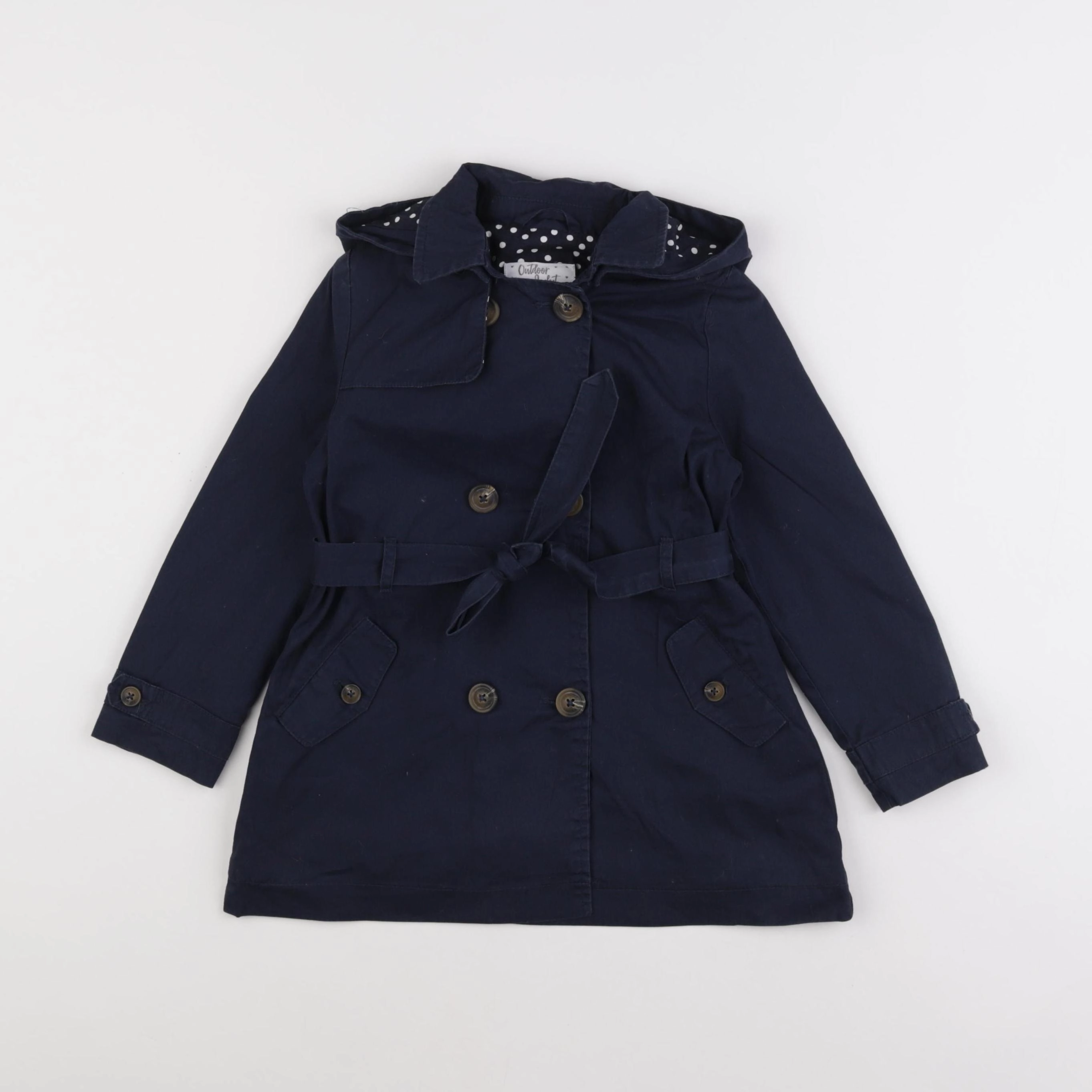 Vertbaudet - trench bleu - 5 ans