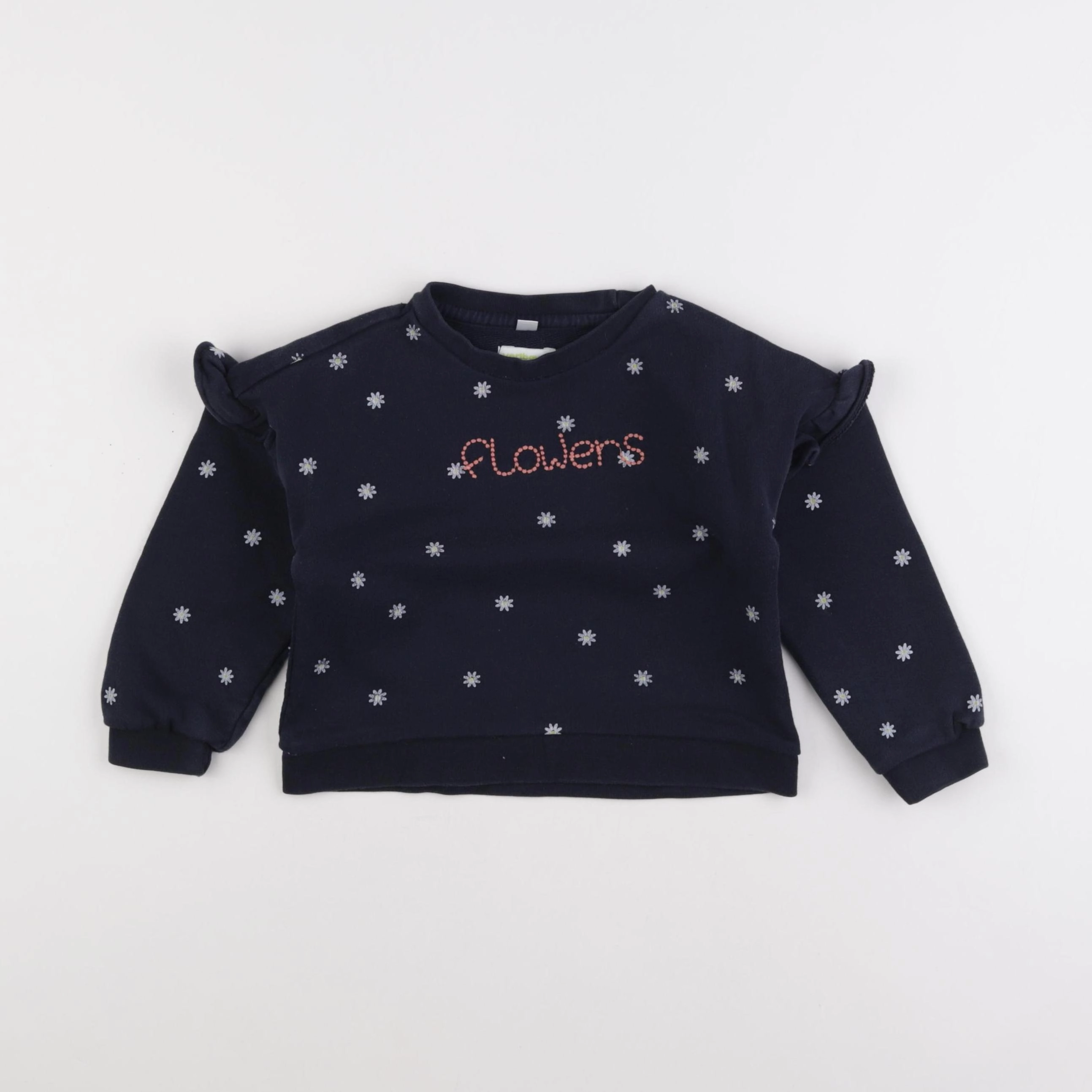Vertbaudet - sweat bleu - 4 ans