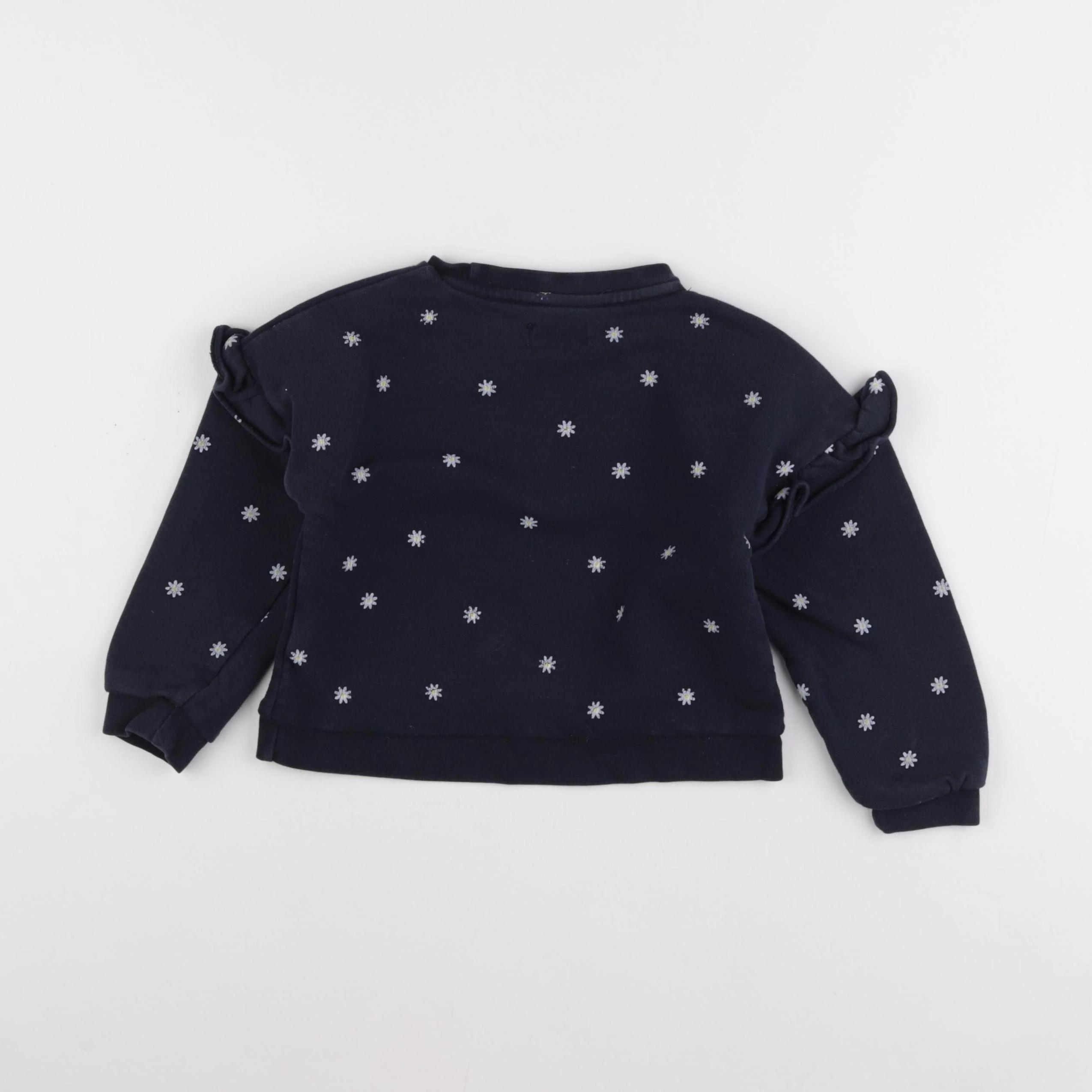 Vertbaudet - sweat bleu - 4 ans